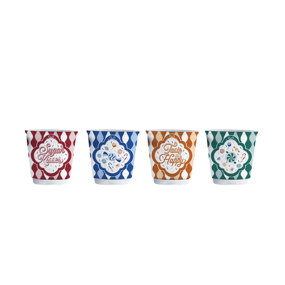 Bialetti Candyland Espresso Cup Set - 4 Piece