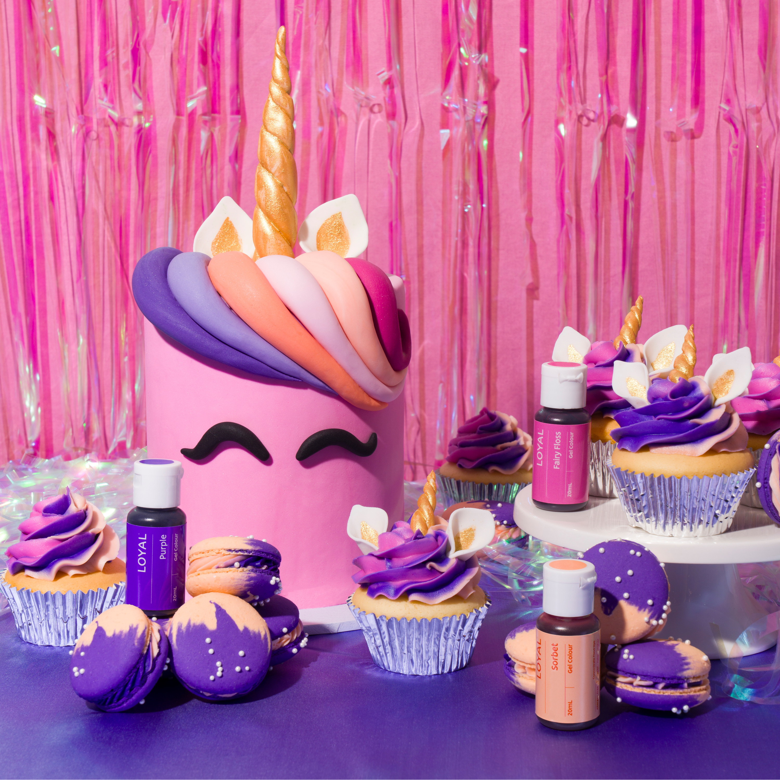 LOYAL Gel Colour Set Candyland 20ml 3 Piece