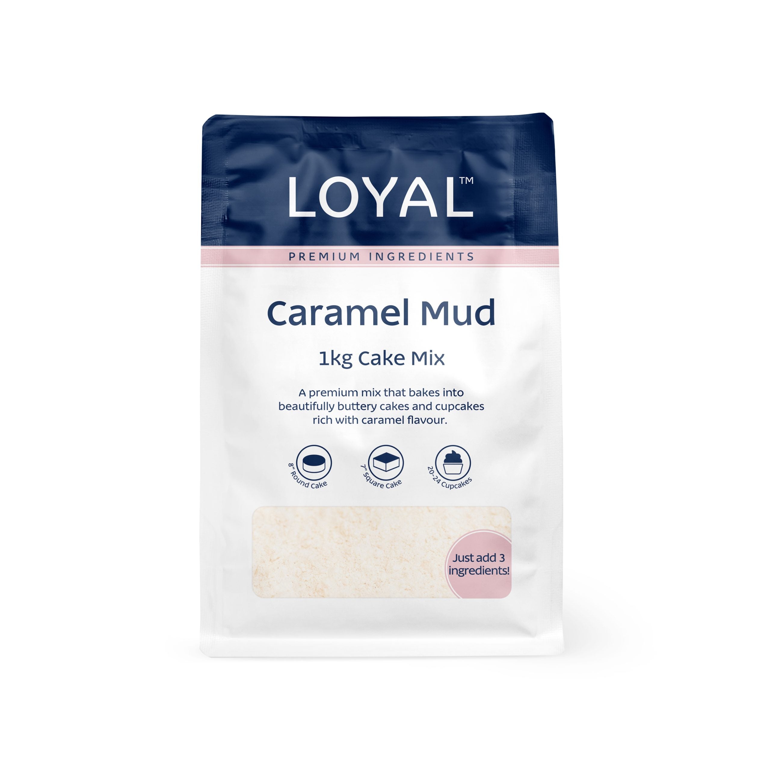 LOYAL Caramel Mud Cake Mix 1kg