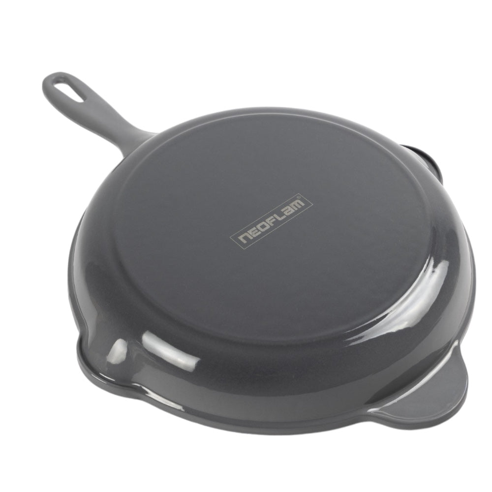 Neoflam Cast Iron 26cm Frying Pan 1.7L Gray