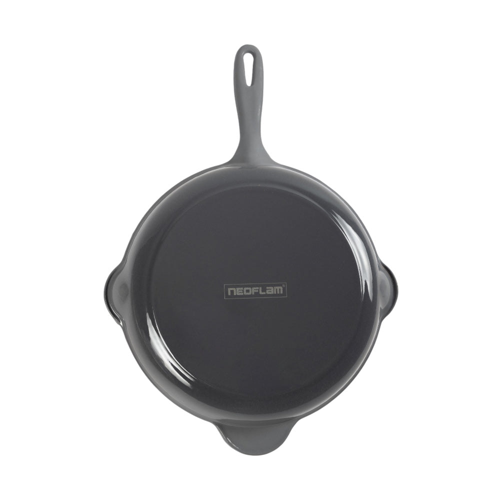 Neoflam Cast Iron 26cm Frying Pan 1.7L Gray