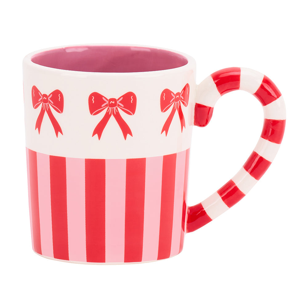 Annabel Trends Ceramic Mug Bow & Stripe
