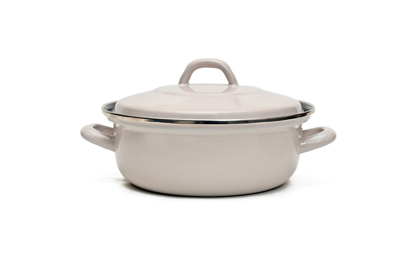 Classica 22cm Heavy Gauge Casserole With Lid - Ceramic Grey