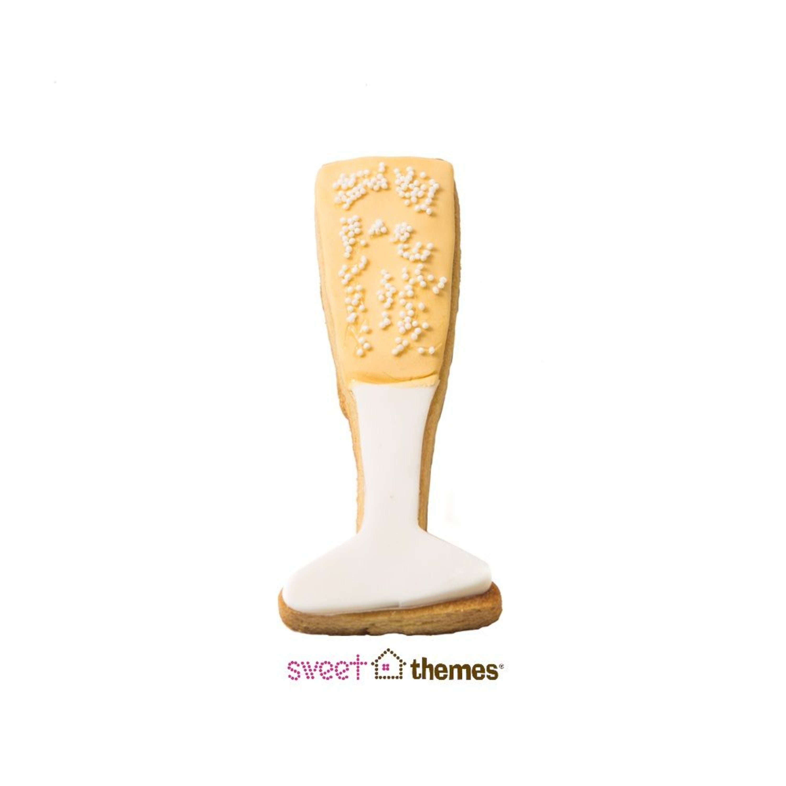 Sweet Themes Champagne Glass Cookie Cutter