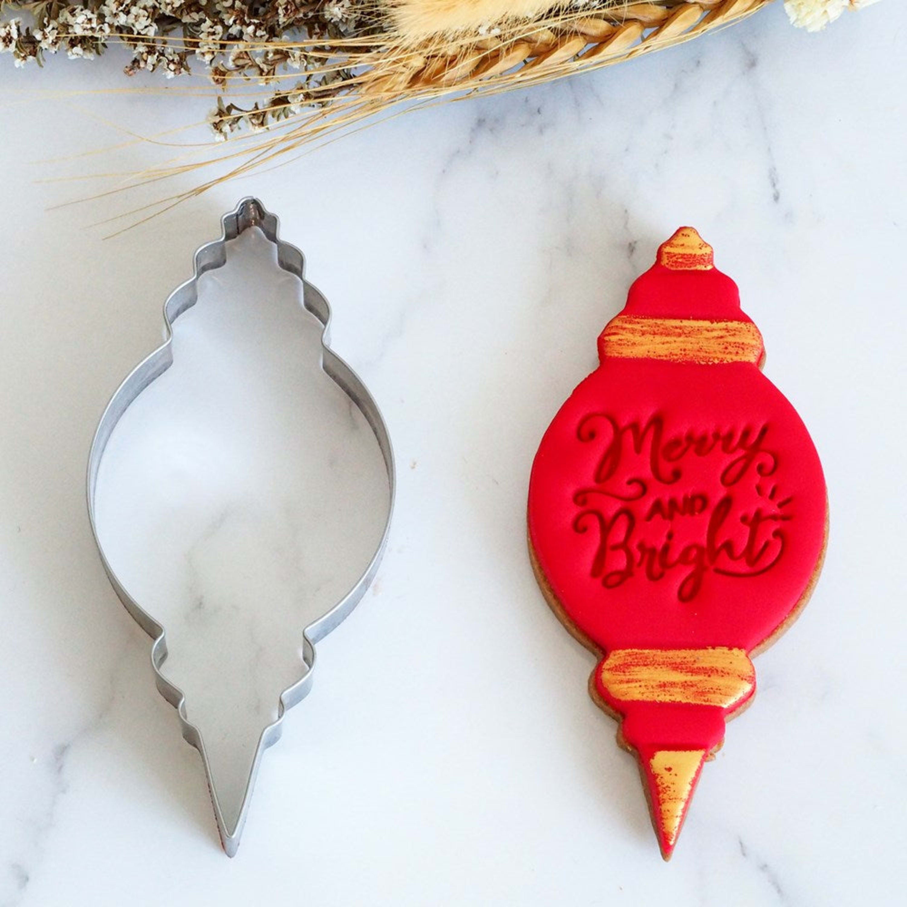 Sweet Themes Medium Christmas Bauble Cookie Cutter