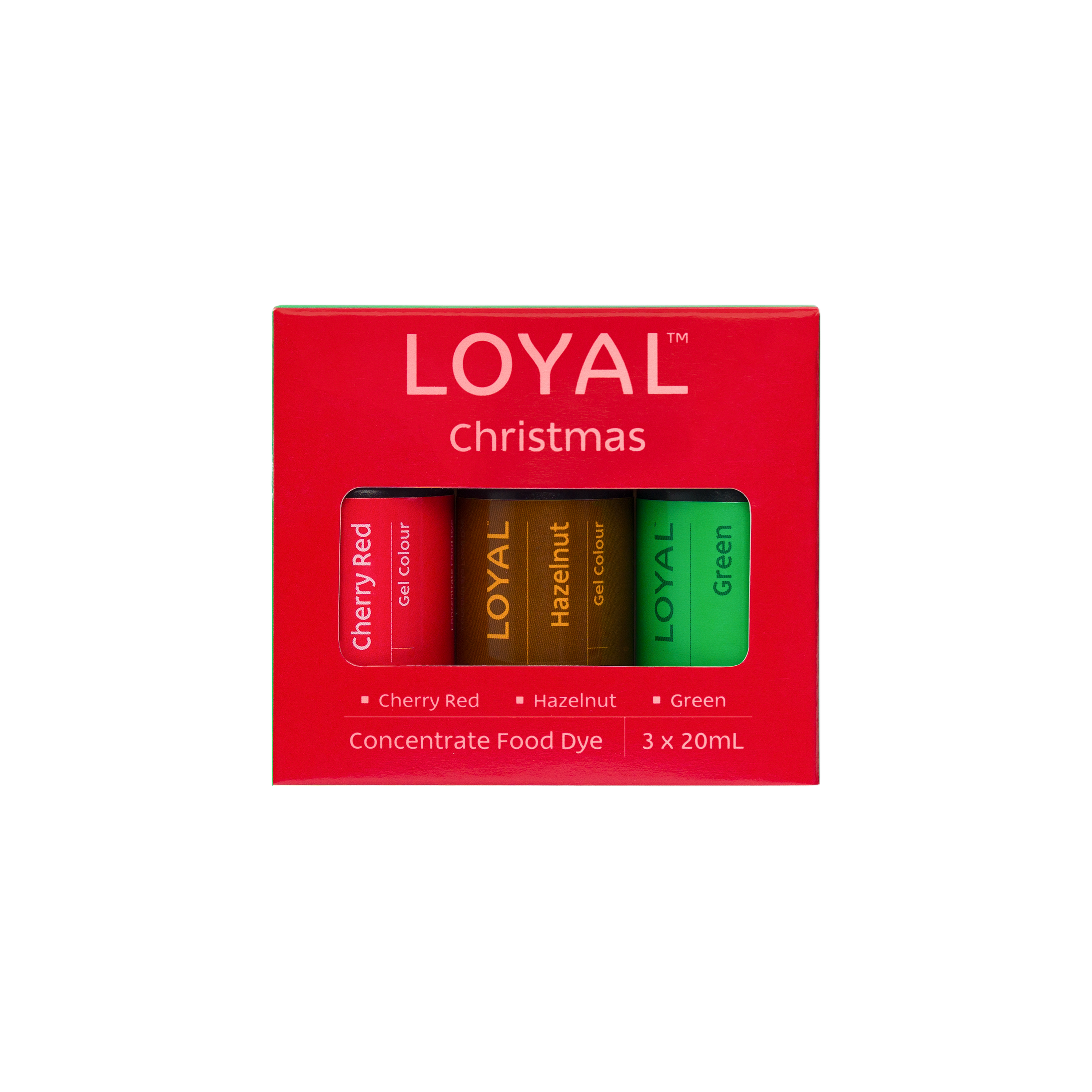 LOYAL Gel Colour Set Christmas 20ml 3 Piece