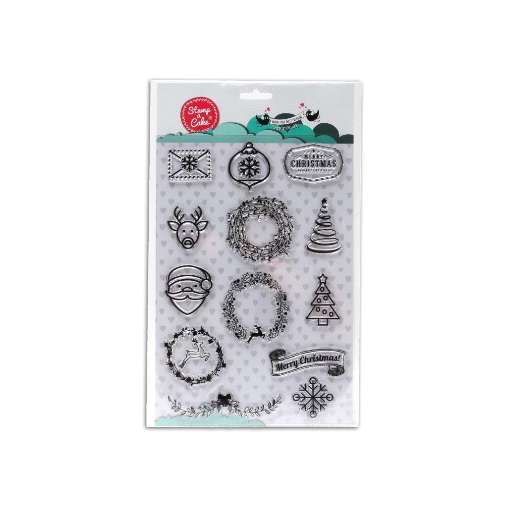 Stamp a Cake Christmas Joy Stamp