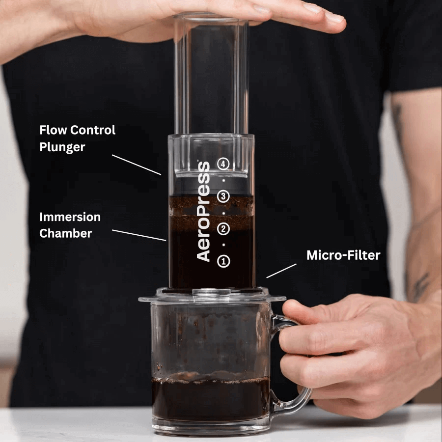 AeroPress Clear Coffee Maker Press