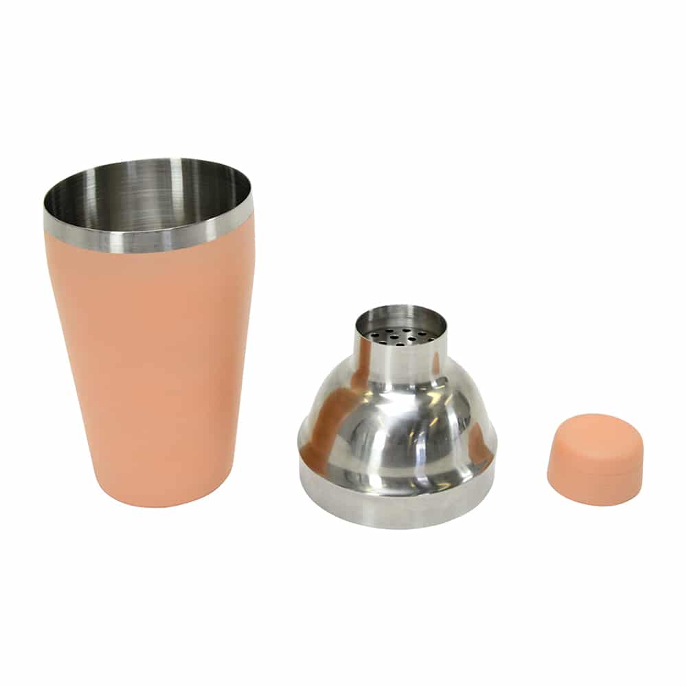 Annabel Trends Stainless Steel Cocktail Shaker Peach
