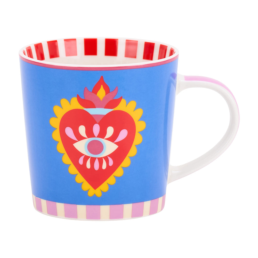 Annabel Trends Coffee Mug Fiesta Assorted 4pc