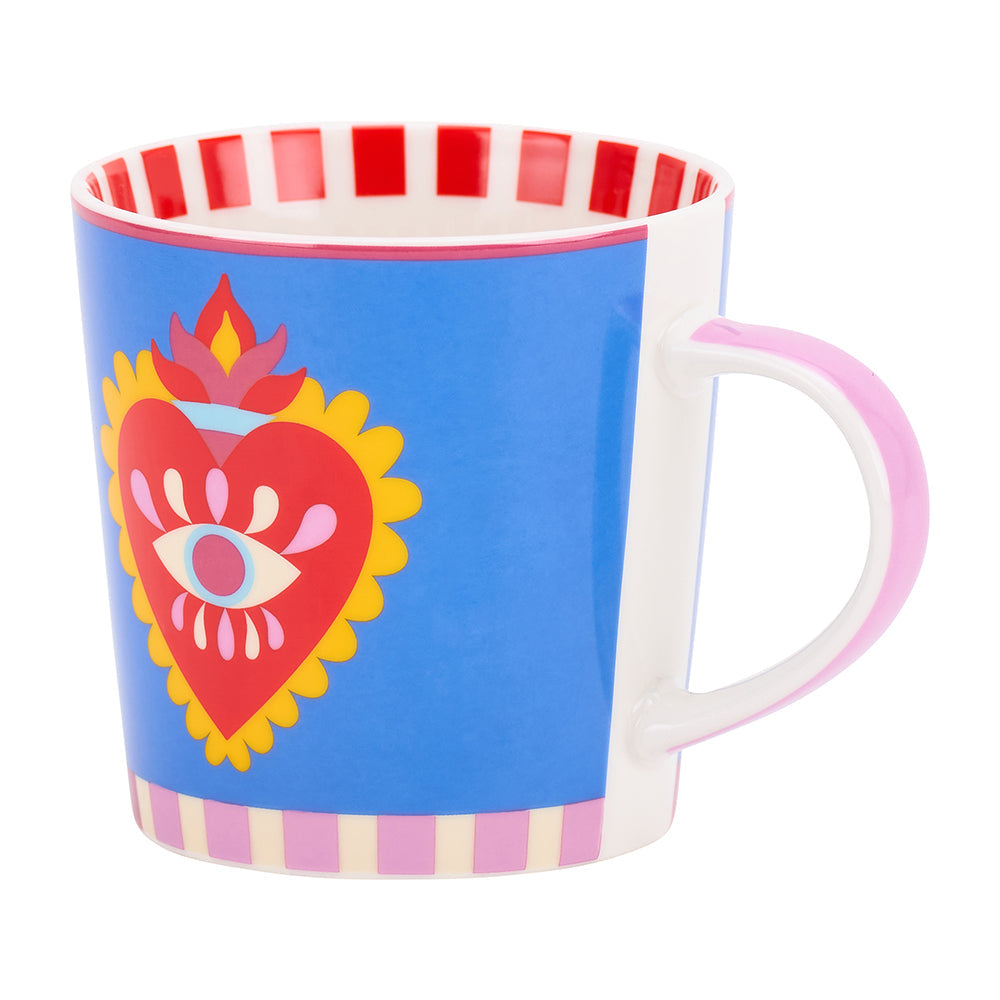 Annabel Trends Coffee Mug Fiesta Assorted 4pc