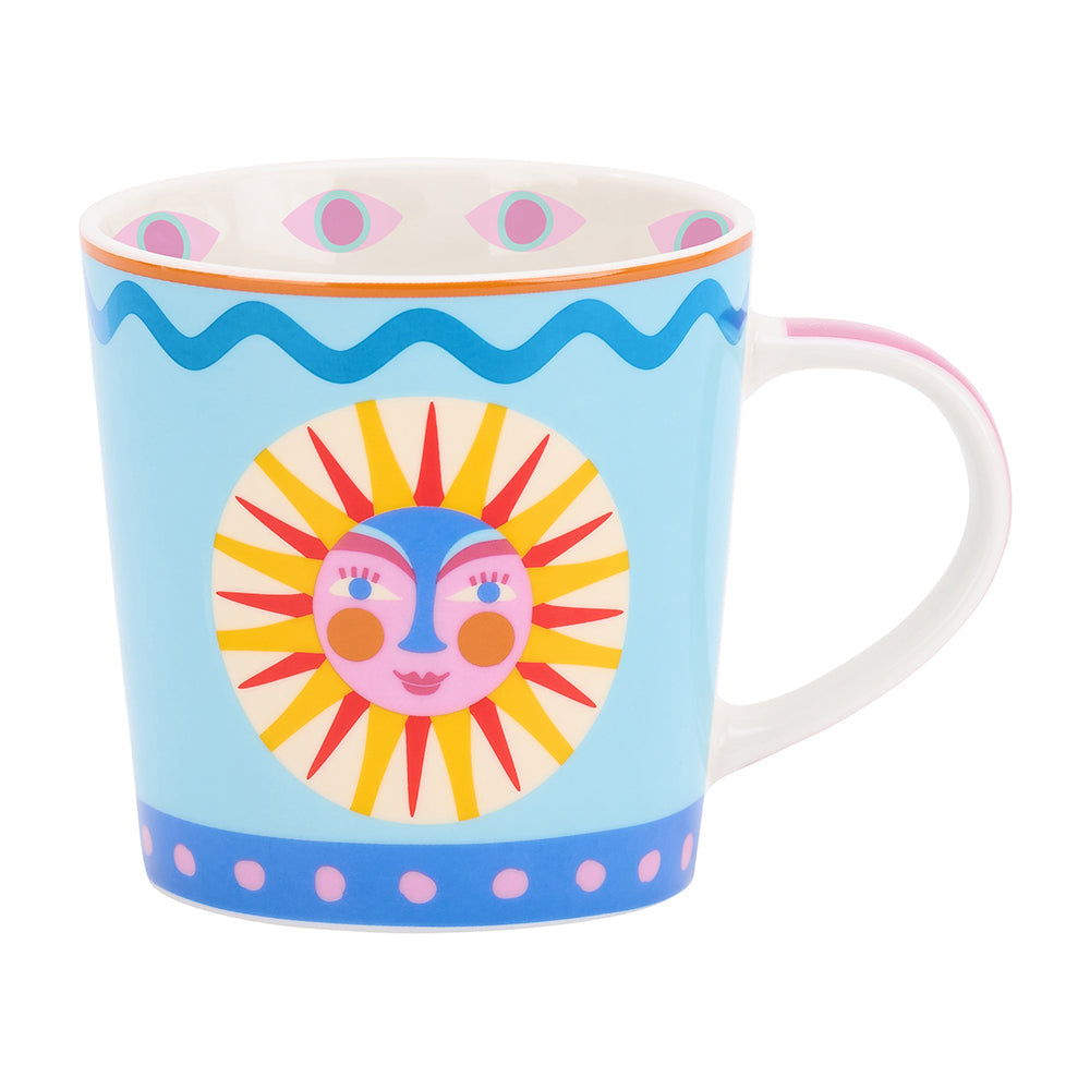 Annabel Trends Coffee Mug Fiesta Assorted 4pc