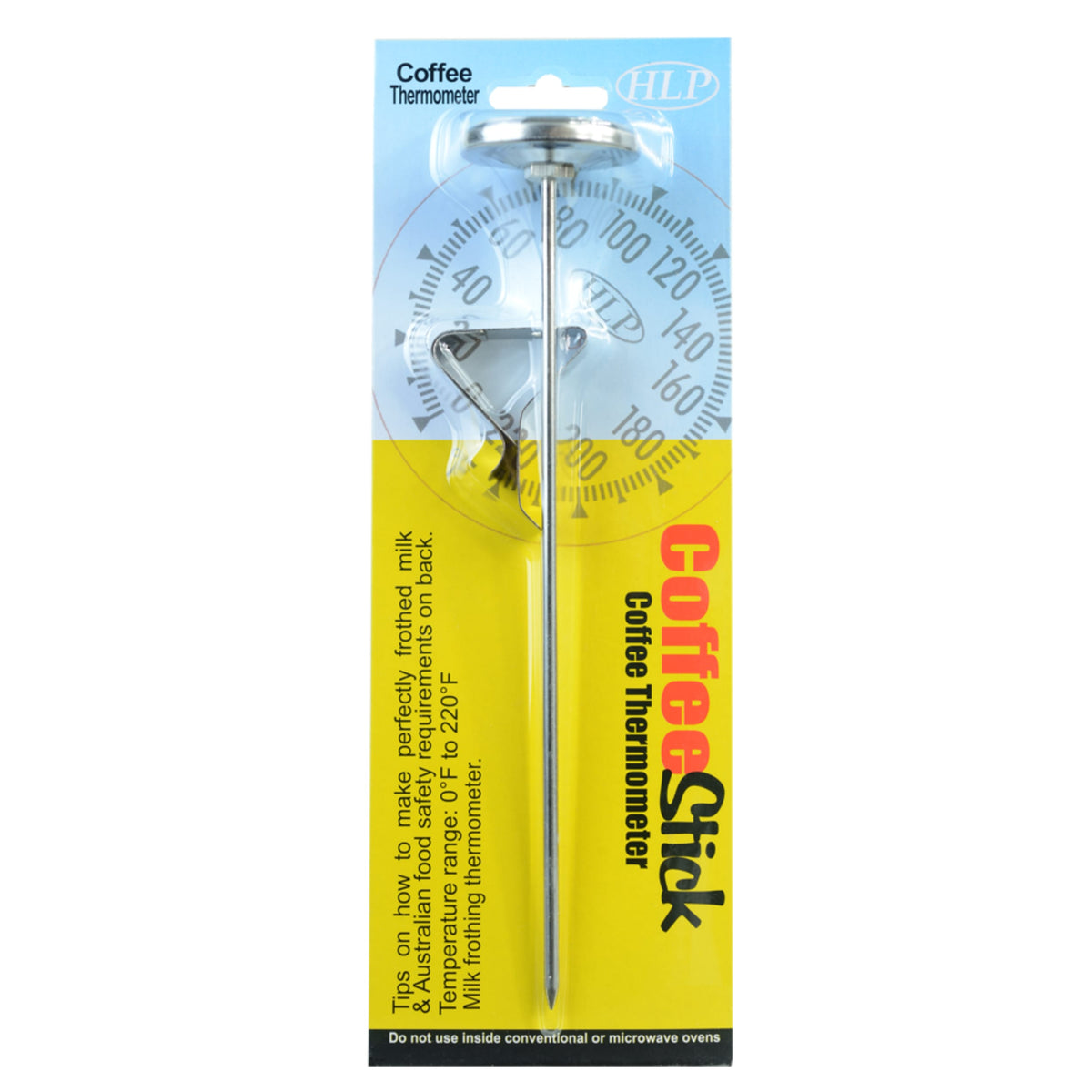HLP Coffee Stick Fahrenheit Milk Frothing Thermometer