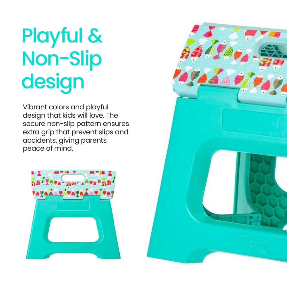 Vigar Kids Foldable Stool - 23cm