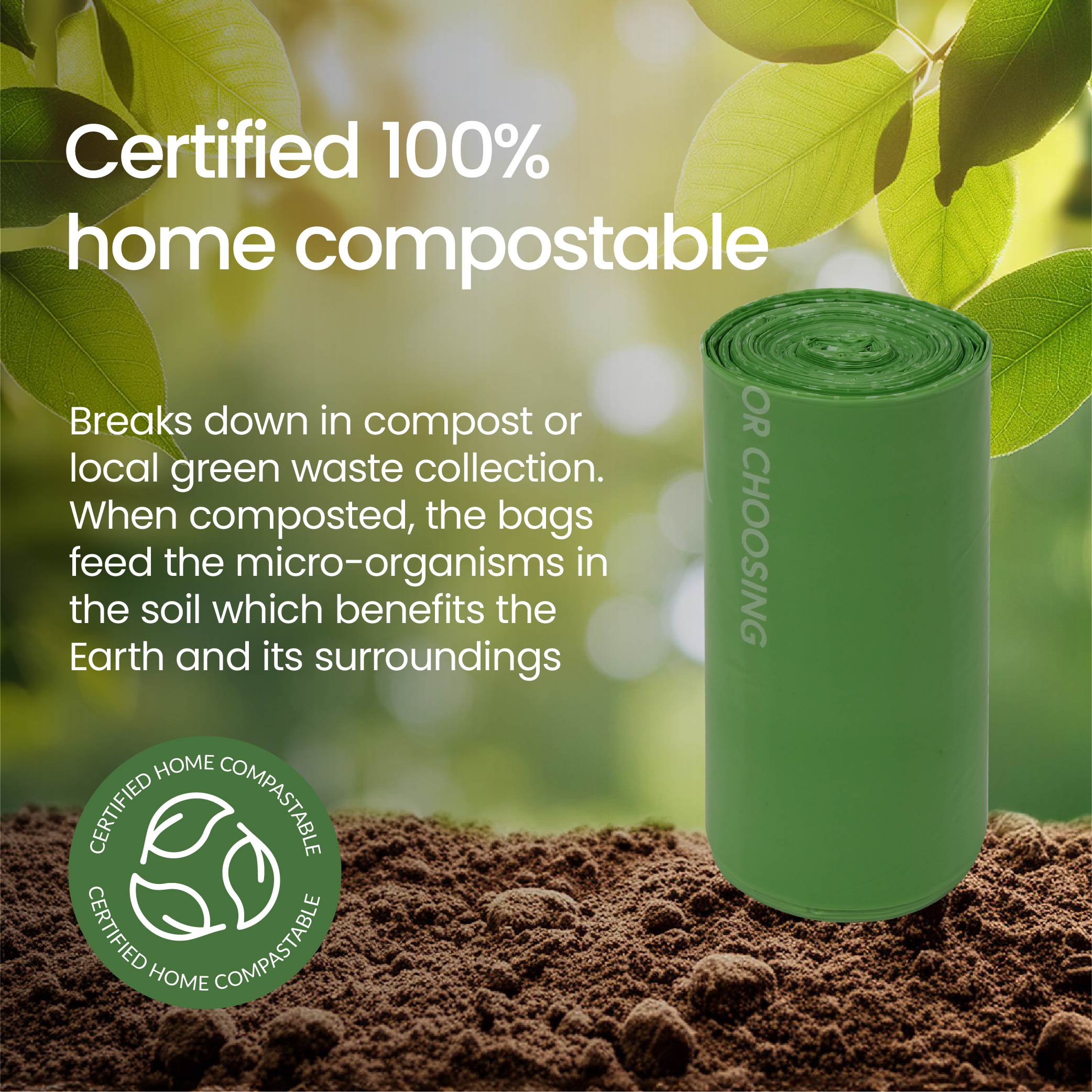 Eco Basics Compostable Kitchen Bags