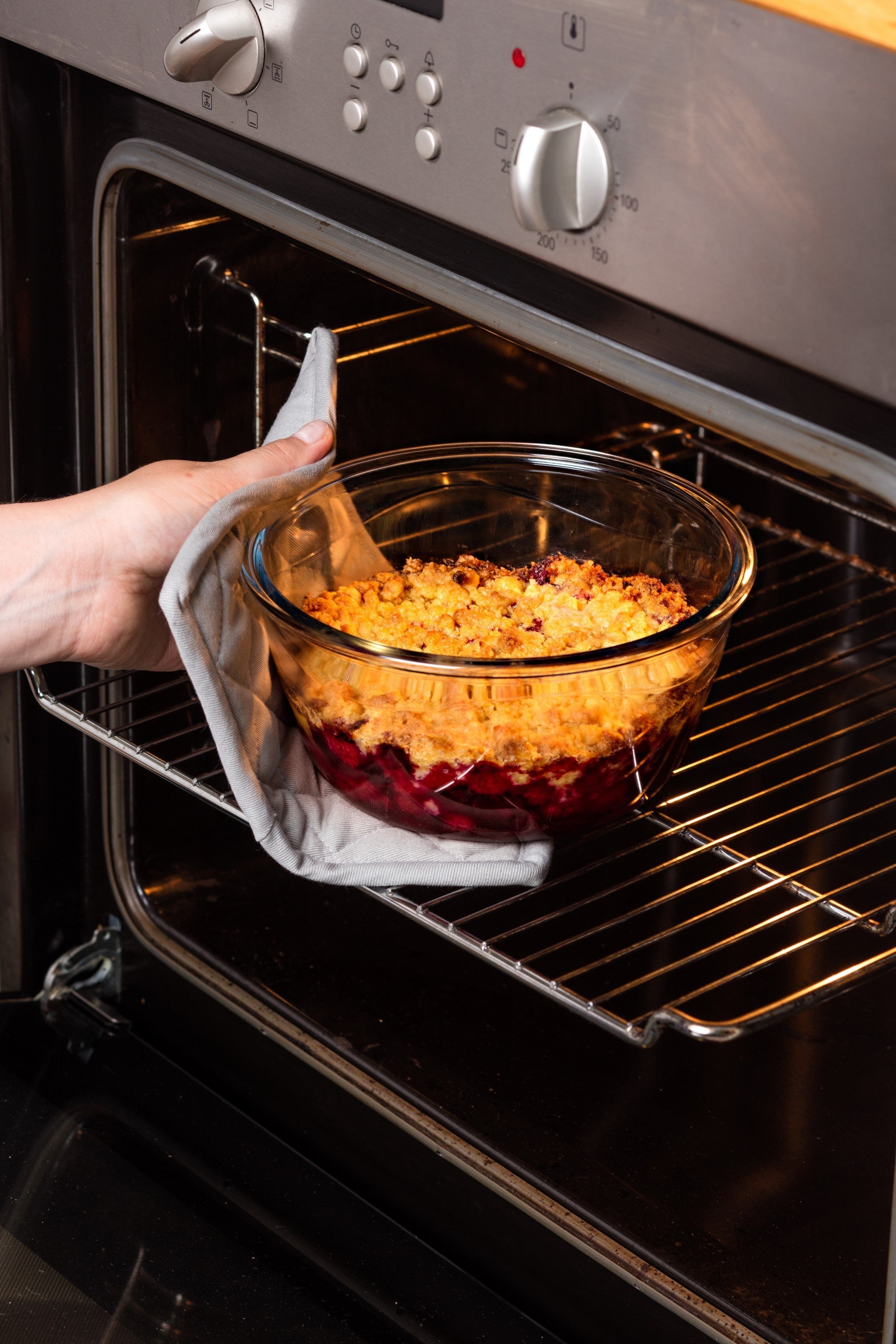 Pyrex Cook & Go Glass Round Container (1.6L)