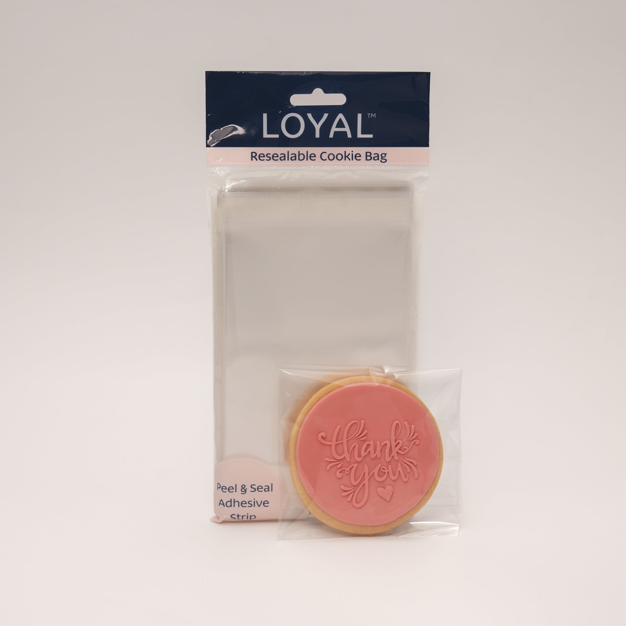LOYAL Resealable Cookie Bag - 100 x 150mm