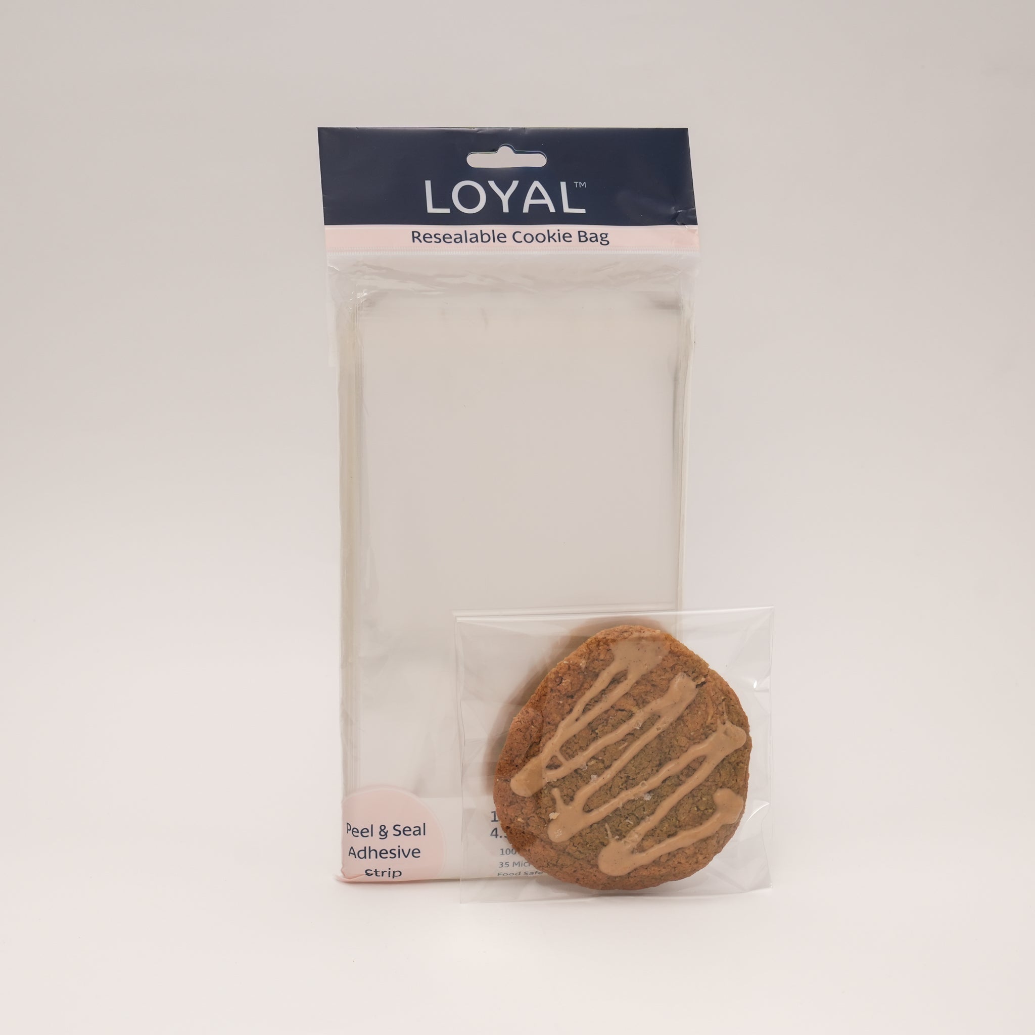 LOYAL Resealable Cookie Bag - 100 x 150mm