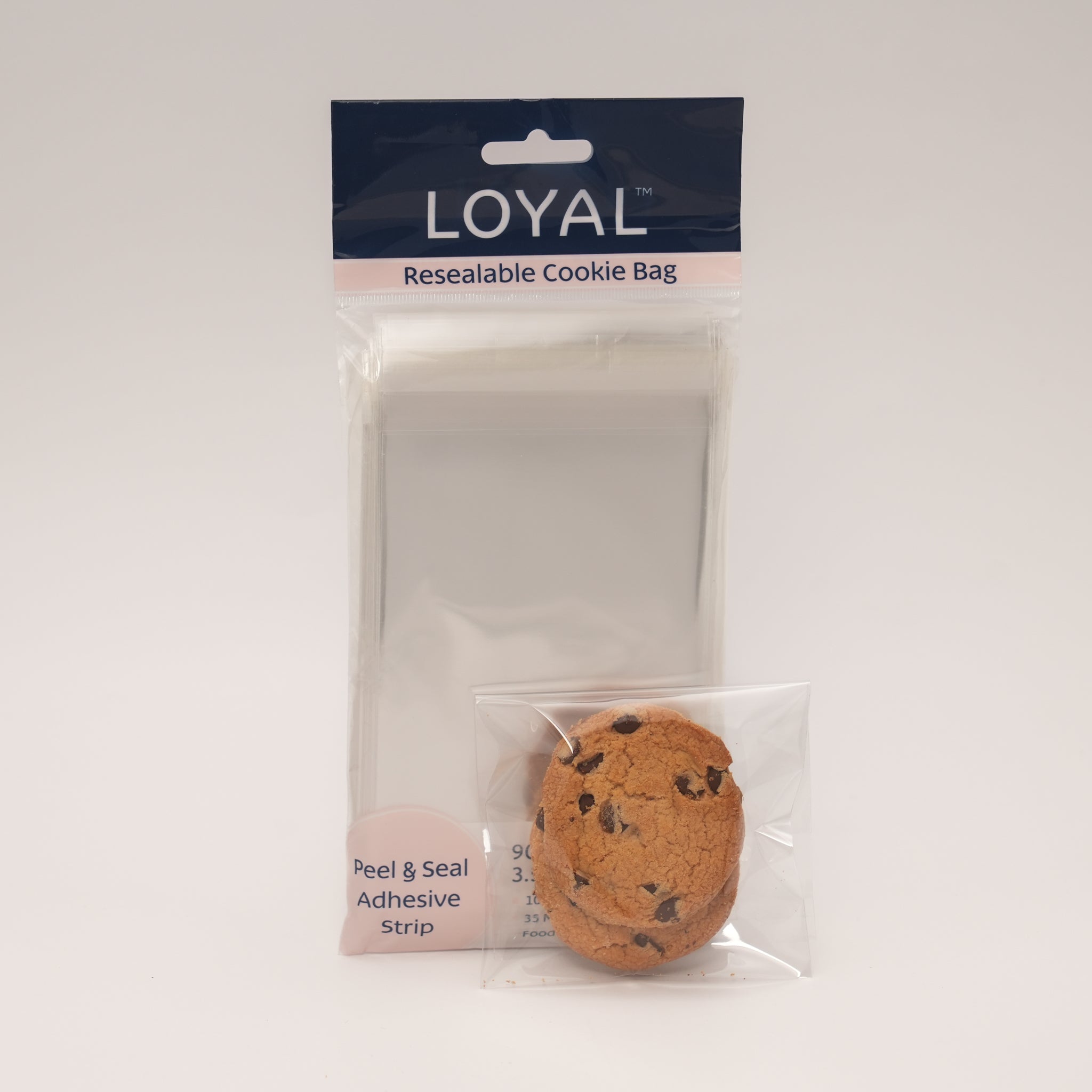 LOYAL Resealable Cookie Bag - 100 x 150mm