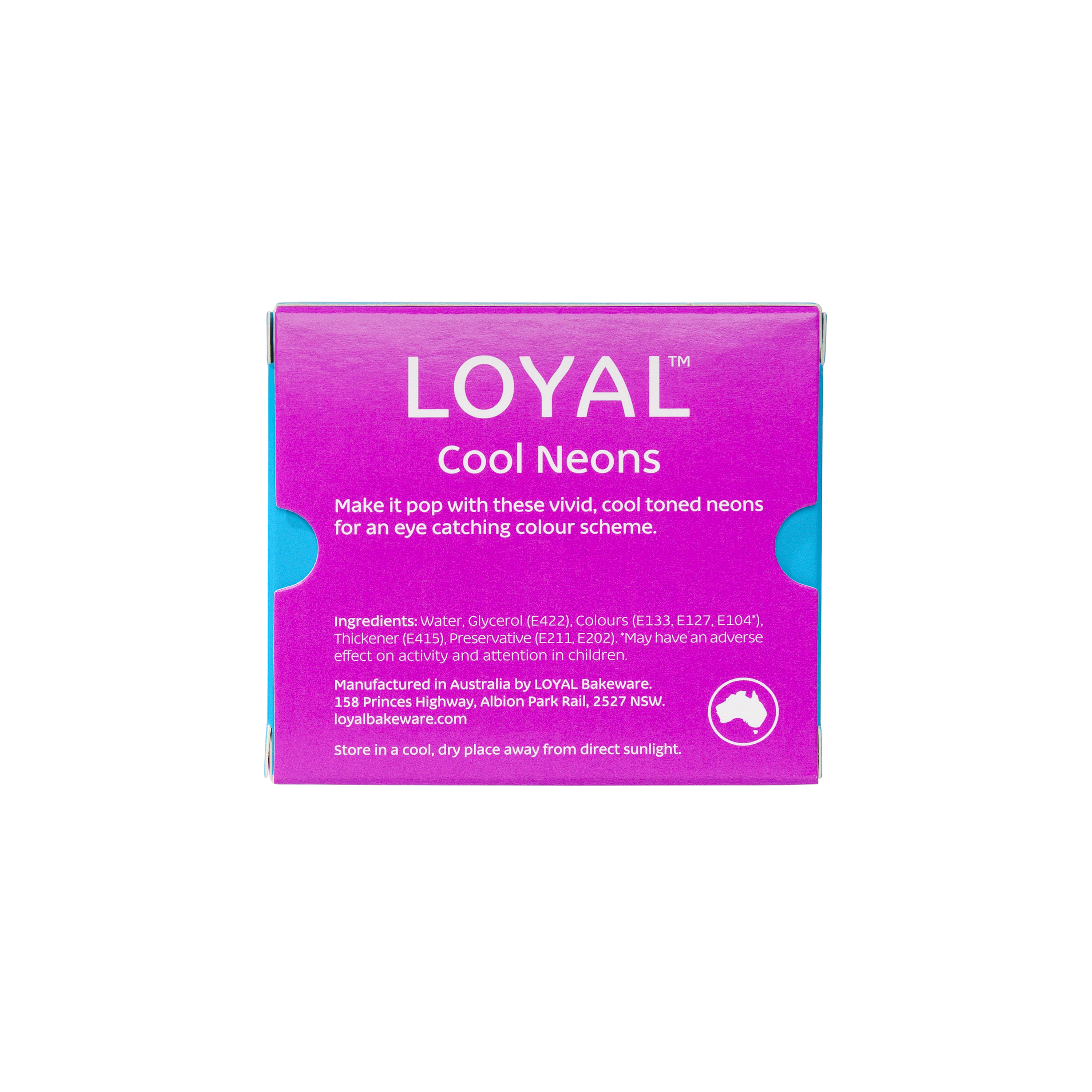 LOYAL Gel Colour Set Cool Neons 20ml 3 Piece