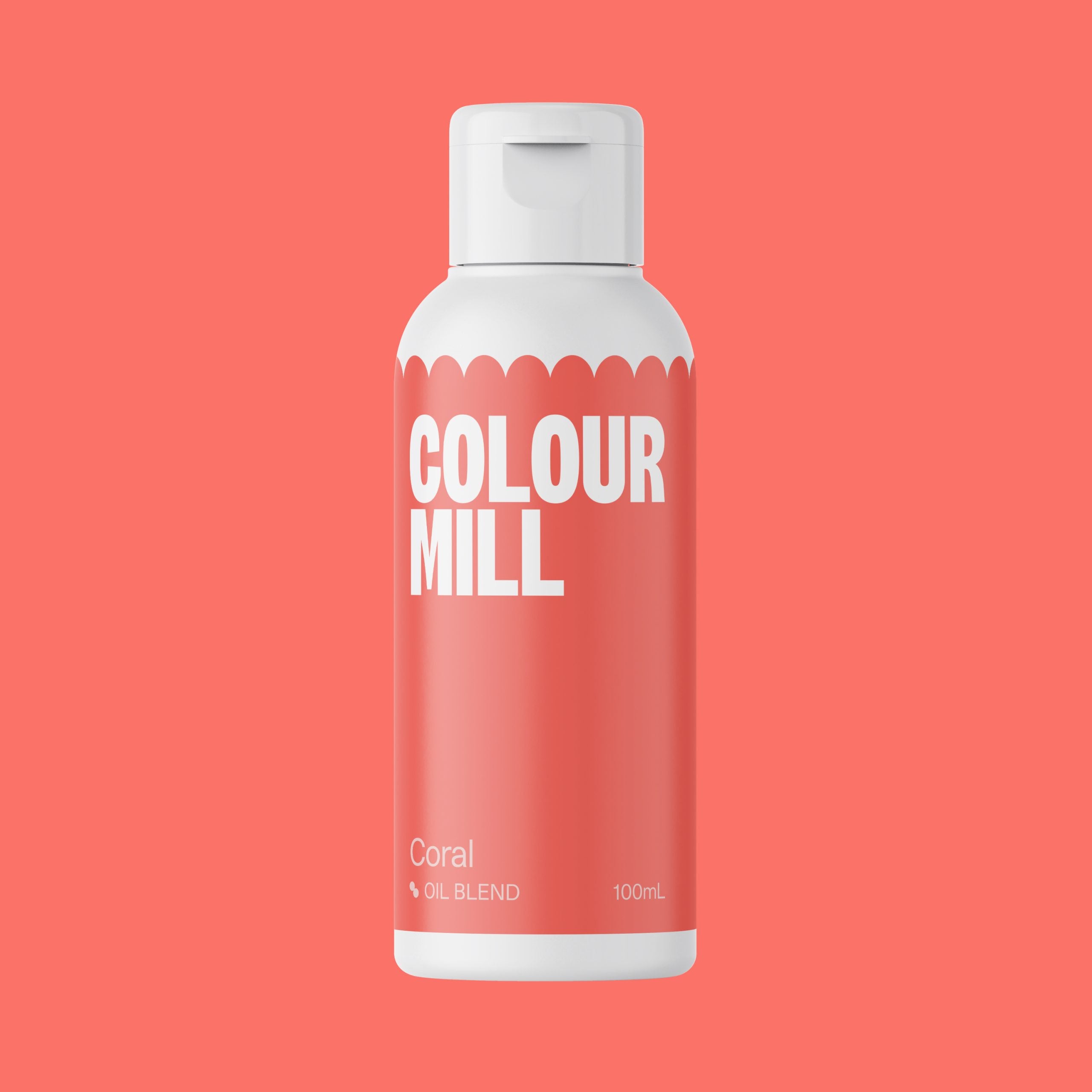 Colour Mill Oil Blend Food Colouring - Coral (100ml)
