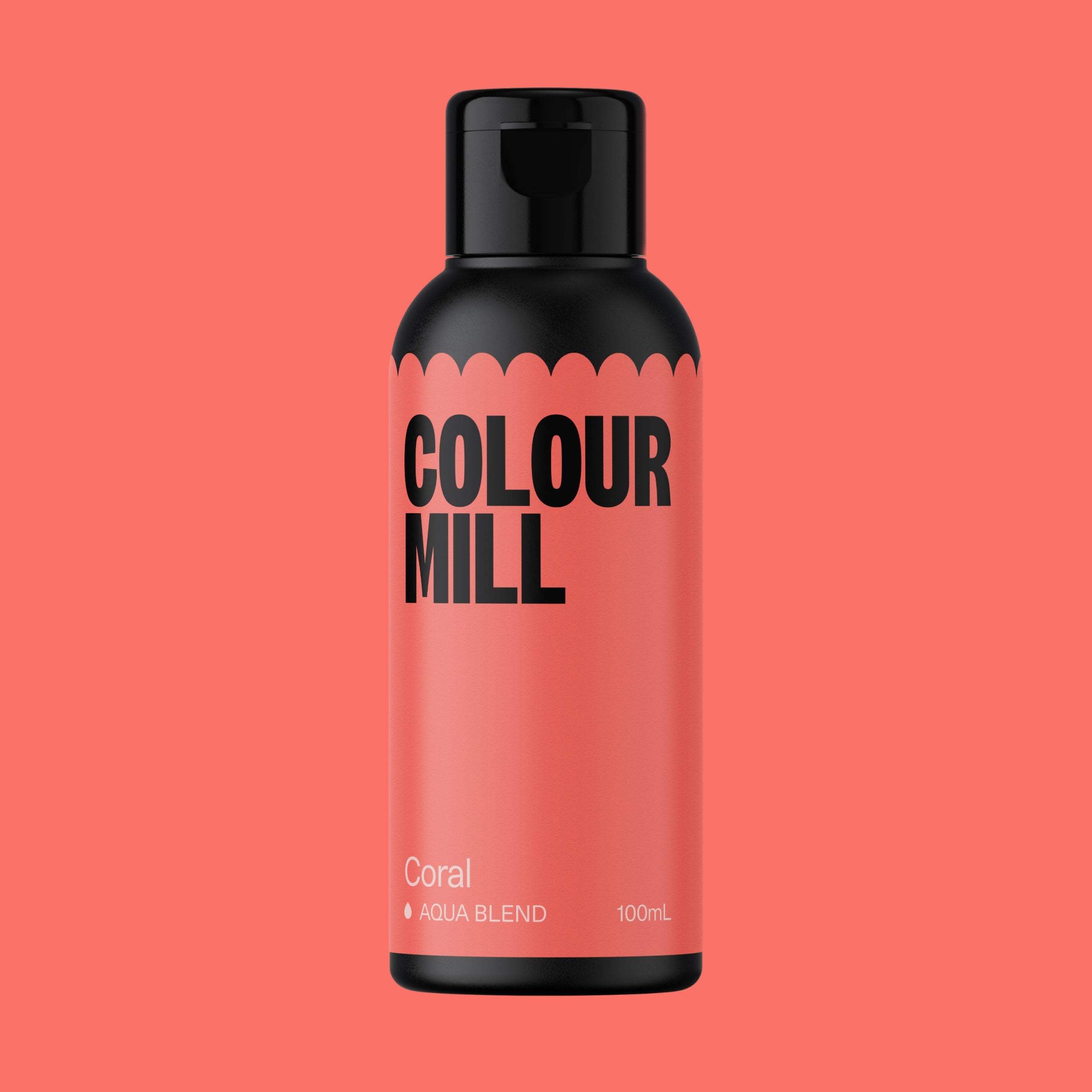 Colour Mill Aqua Blend Food Colouring - Coral (100ml)