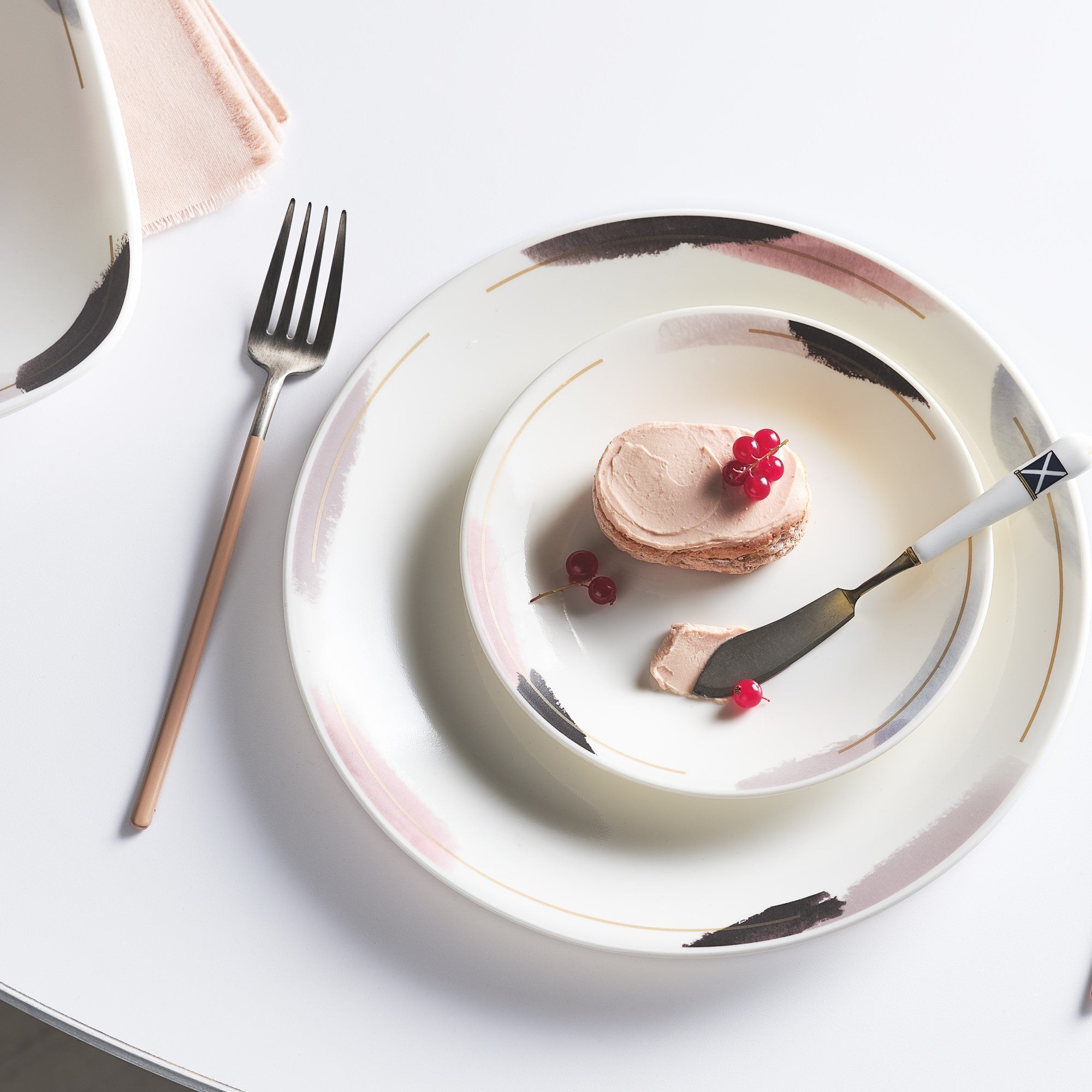 Corelle Chic Brush Lunch Plate 21.6cm
