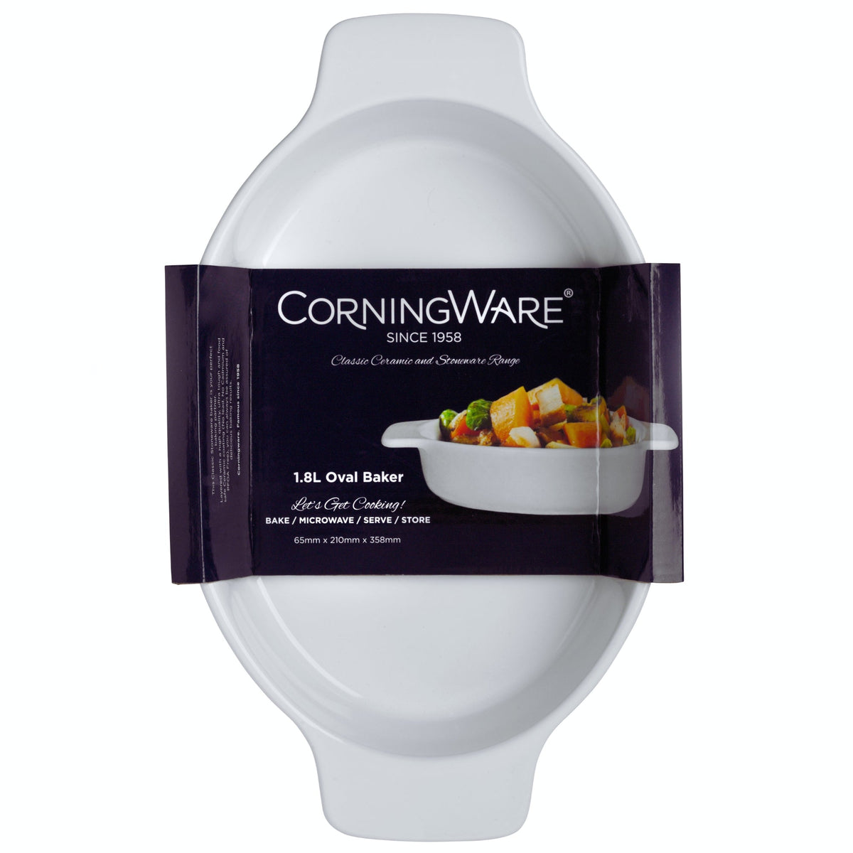 Corningware Oval Baking Dish (1.8L)