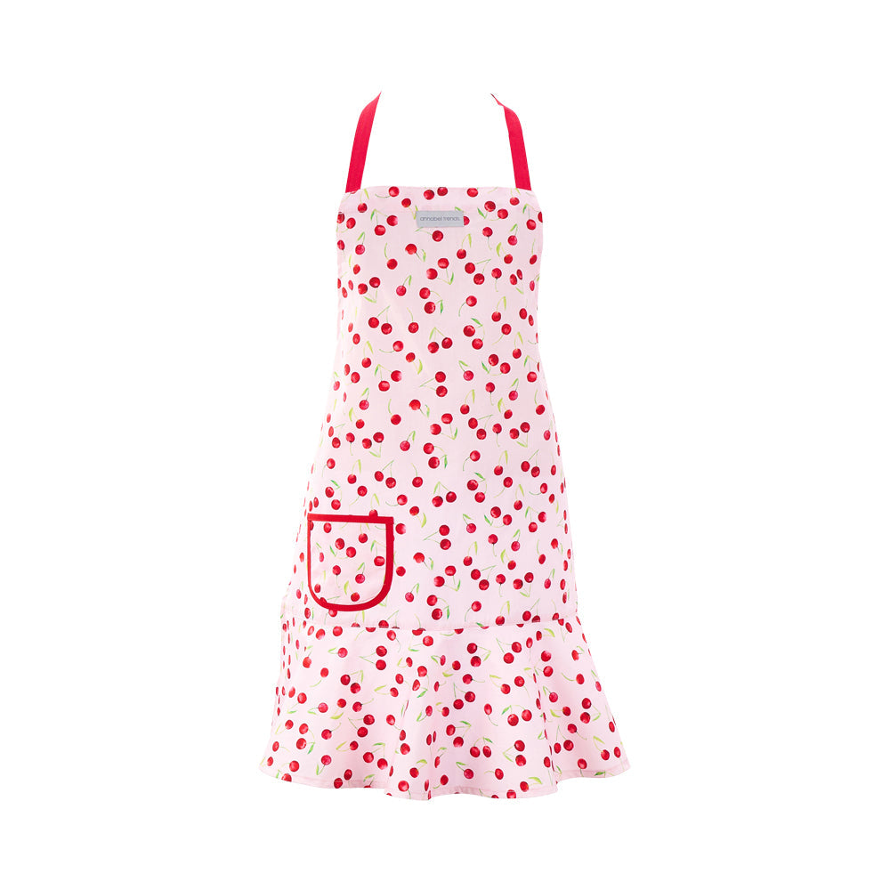 Annabel Trends Cotton Hostess Apron Cherrylicious