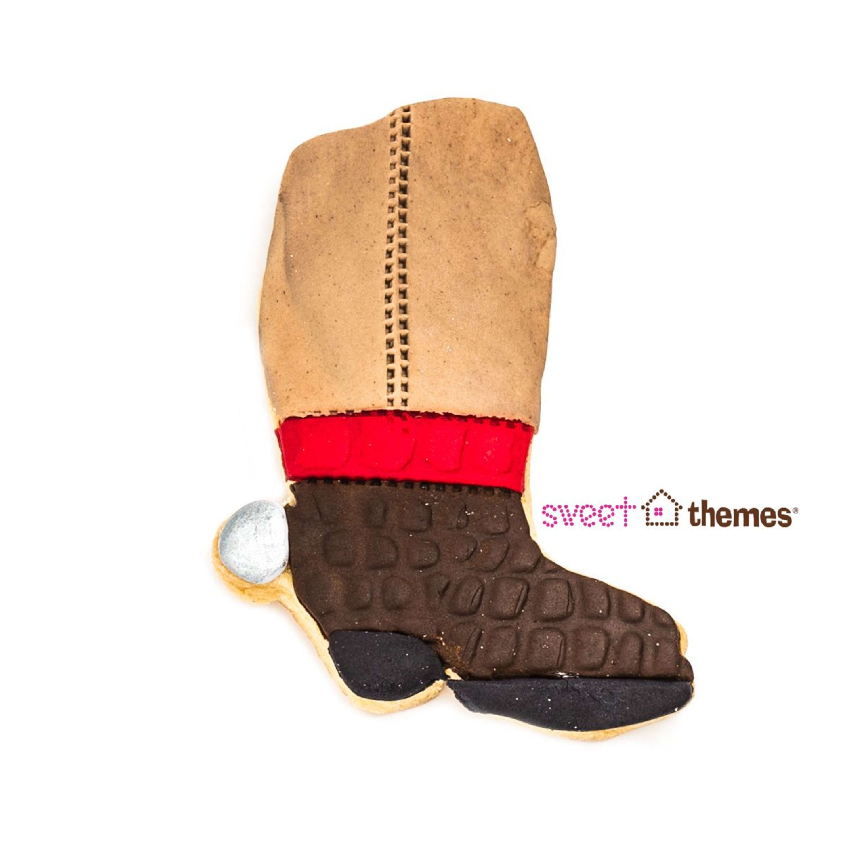 Sweet Themes Cowboy Boot Cookie Cutter
