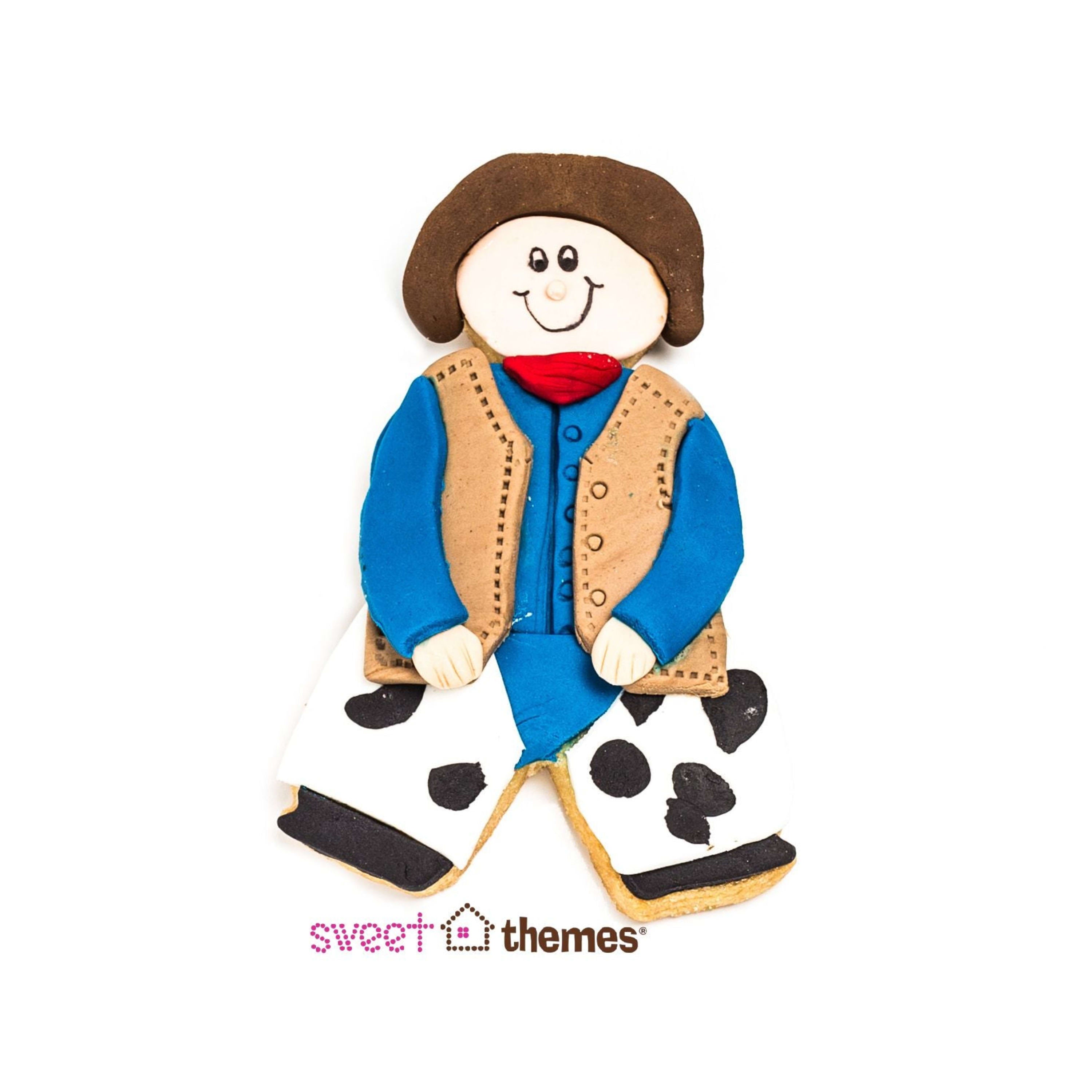 Sweet Themes Cowboy Cookie Cutter