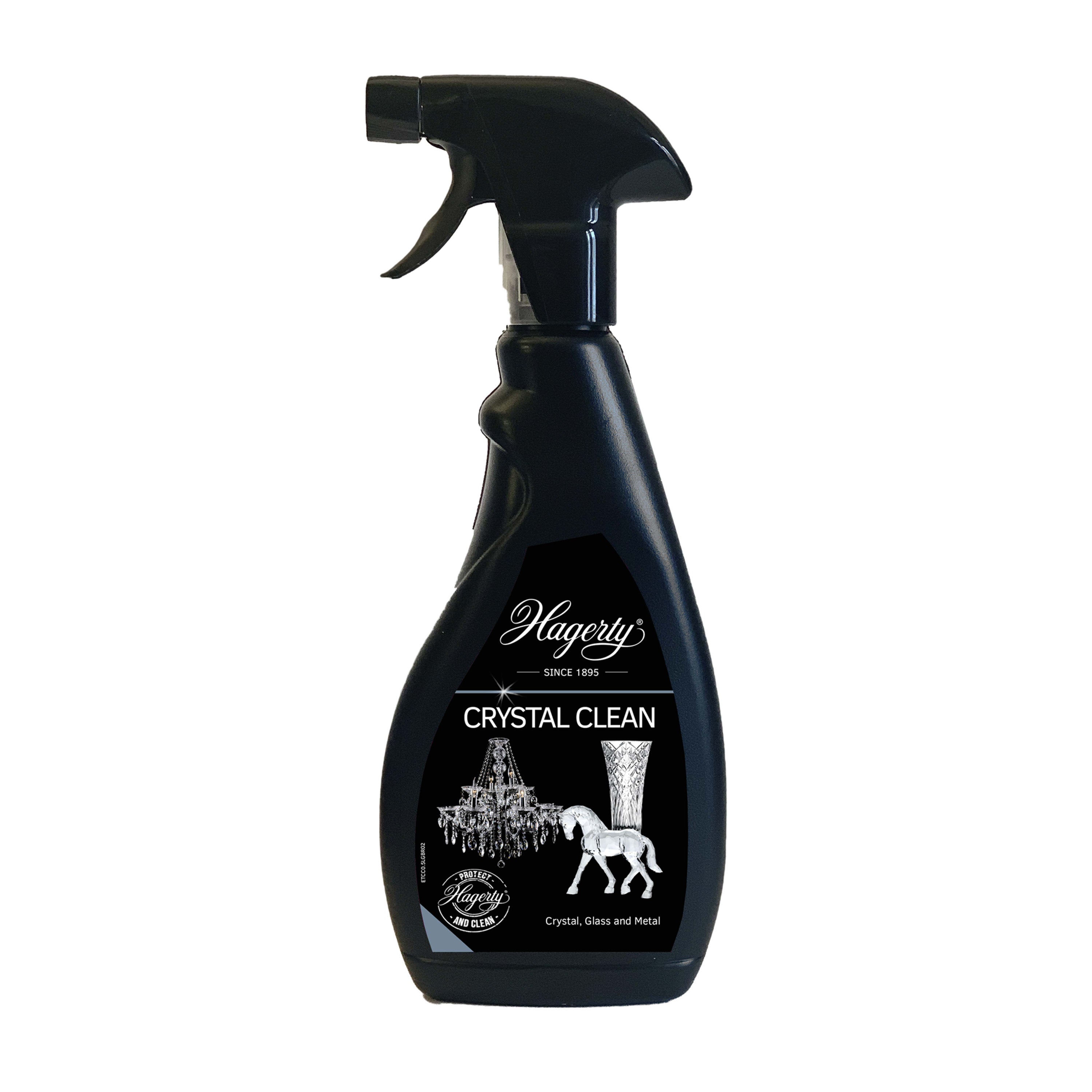 Hagerty Crystal Clean Crystal Glass and Metal Cleaner 500ml