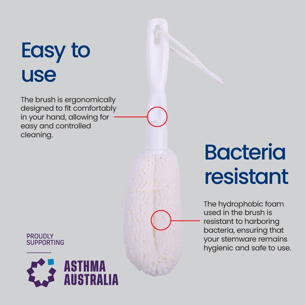 Crystal Stemware Brush