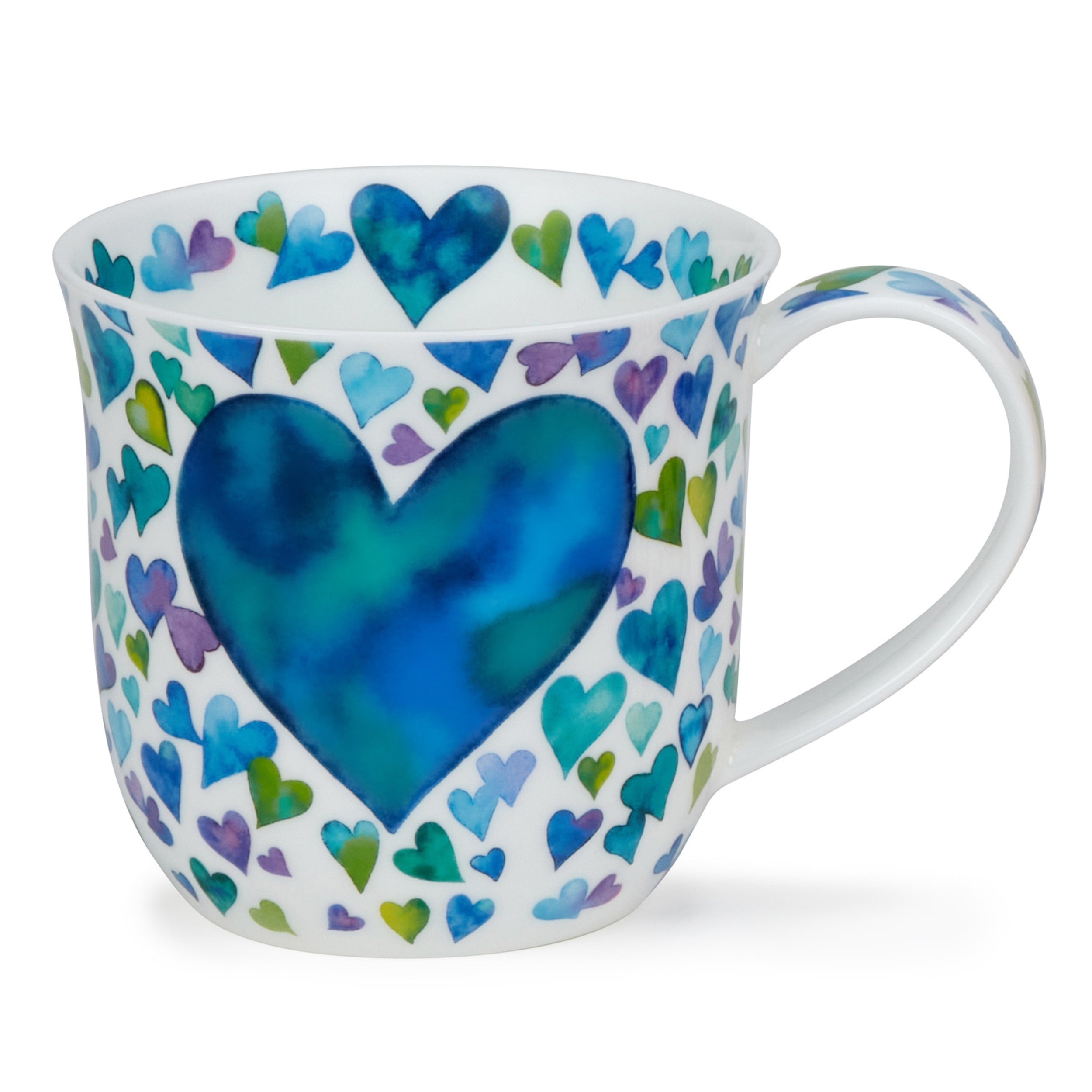 Dunoon Cumbrae Big Love Blue Mug 450ml