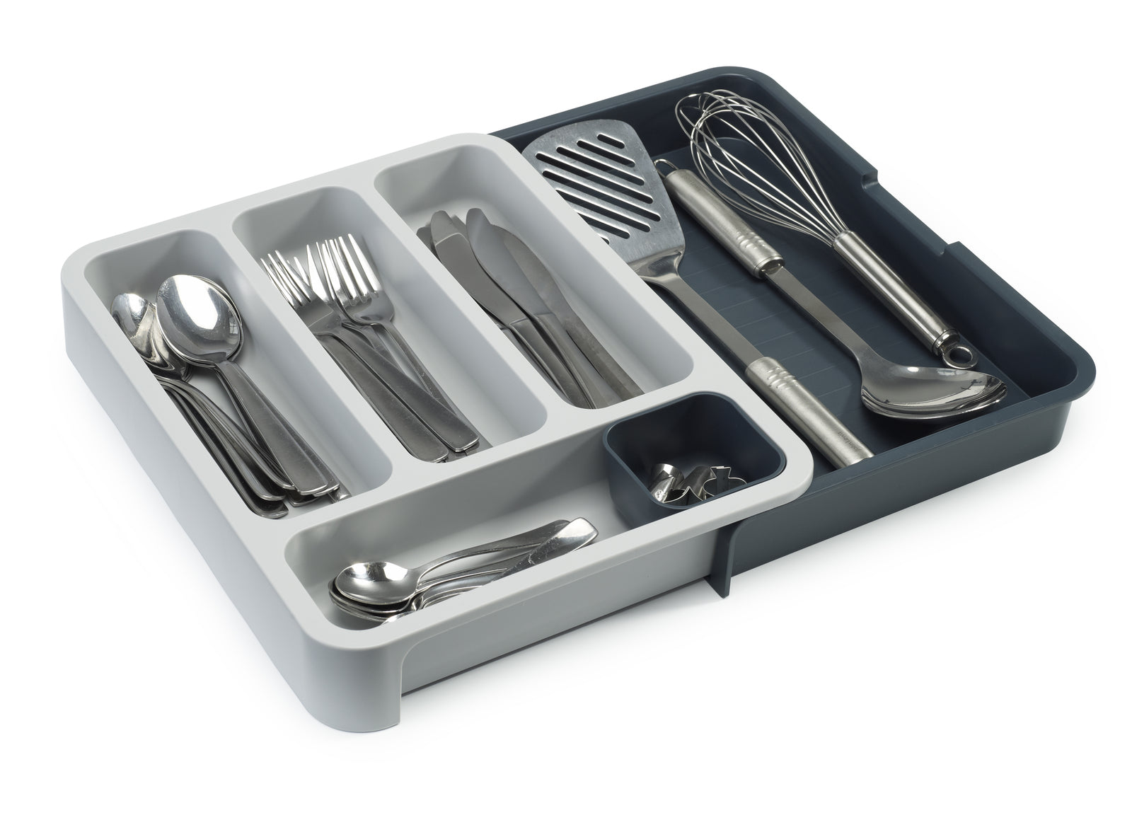 Joseph Joseph Drawerstore Expandable Cutlery Tray - Grey Grey