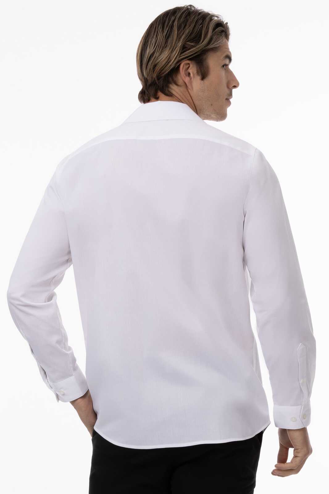 Chef Works Premium Formal Men's Dress Shirt - White