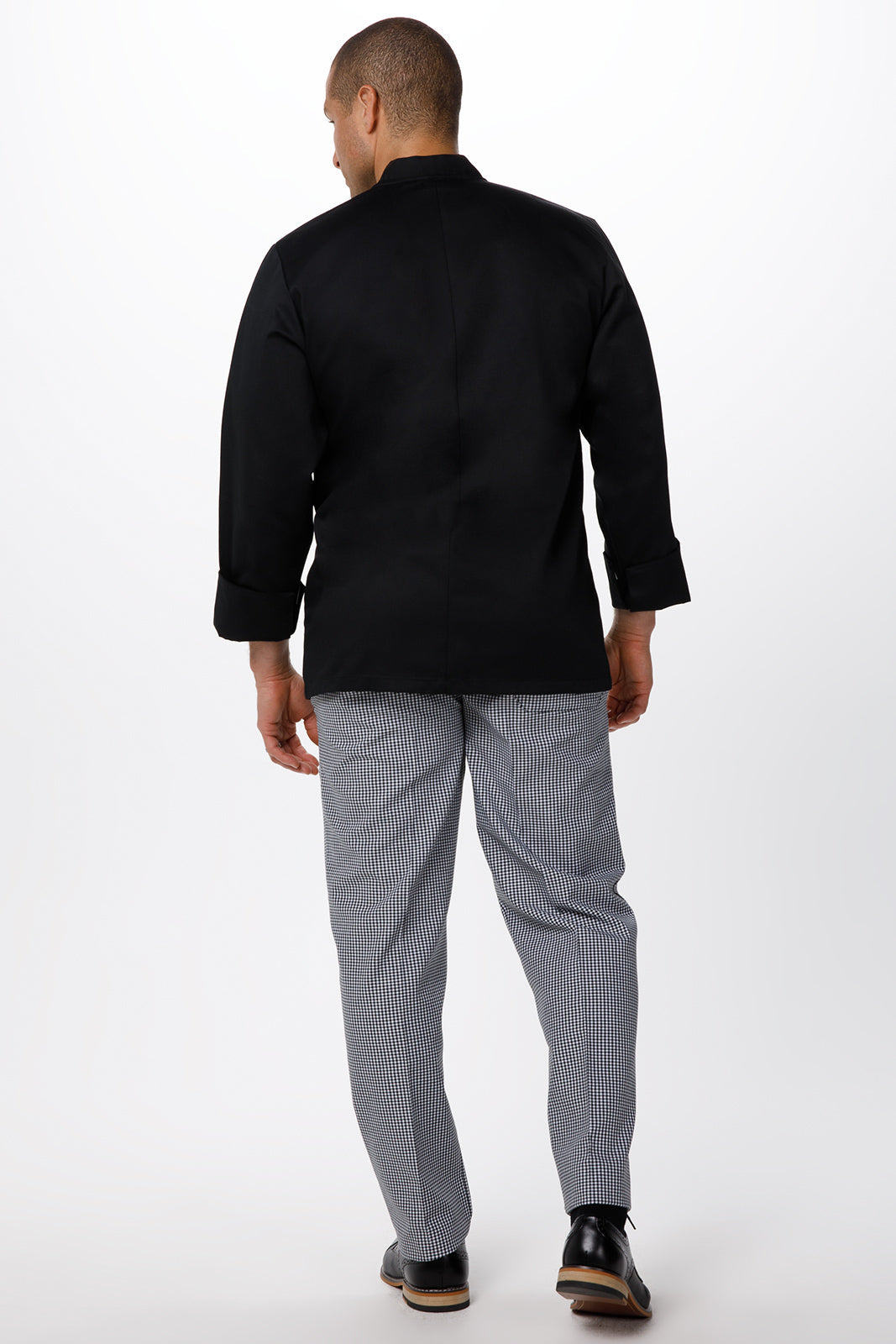 Chef Works Darling Men's Chef Jacket - Black