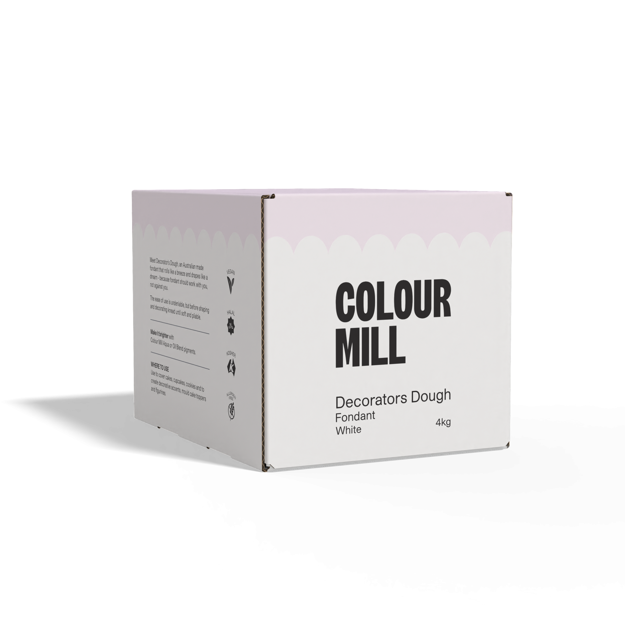 Colour Mill Decorators Dough White 4kg