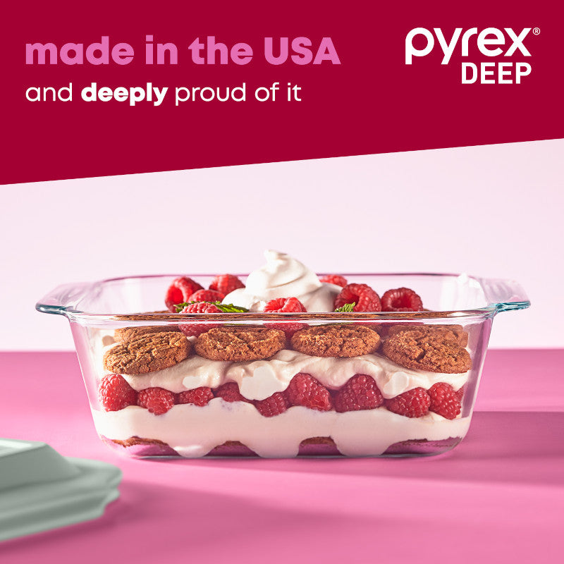Pyrex Deep Square Baking Dish (2.5L)