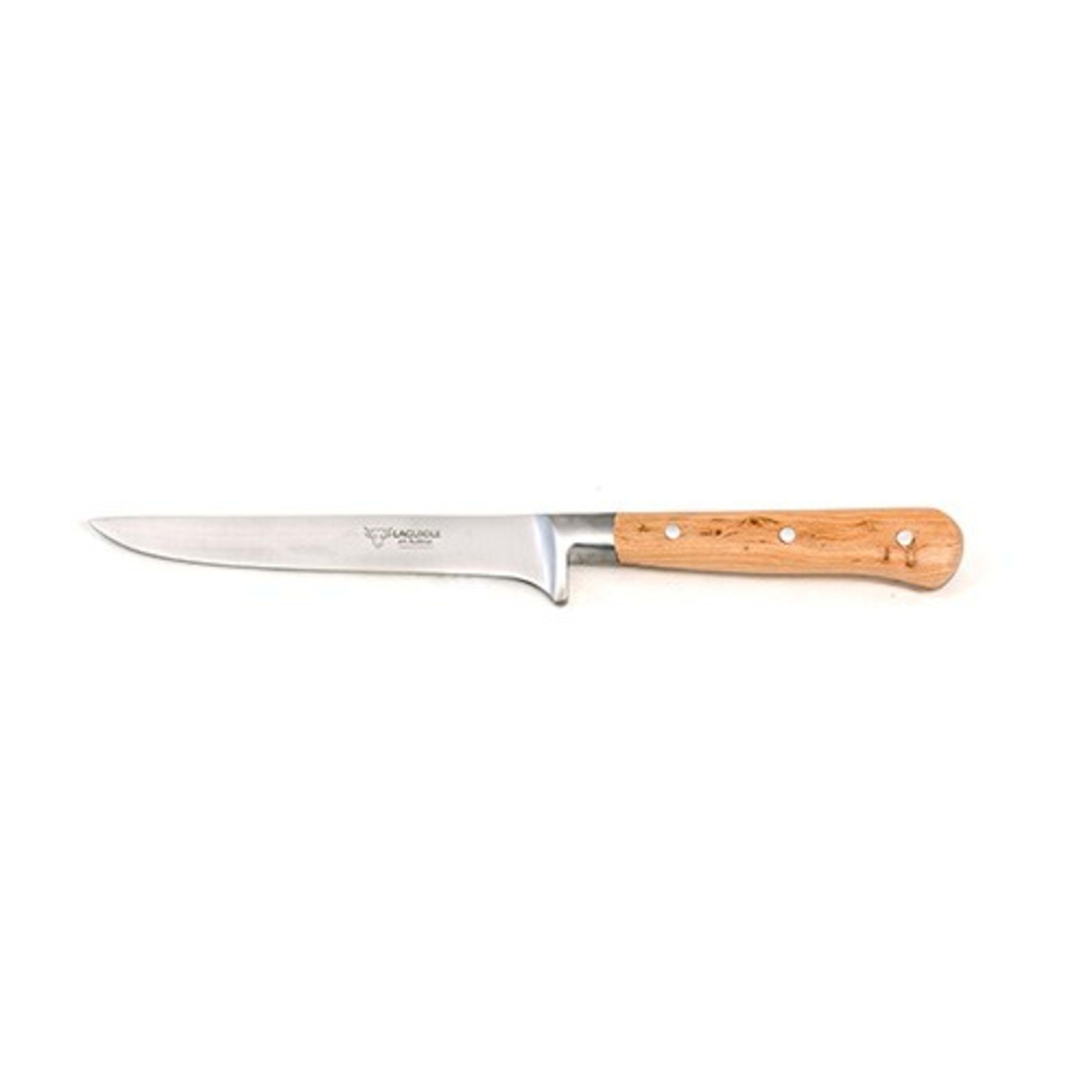 Laguiole en Aubrac Boning Knife 15cm - Juniper Wood