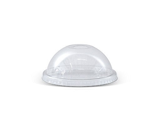 ecoware PET Dome Lid with Hole Fits PET425 (Carton of 1000)