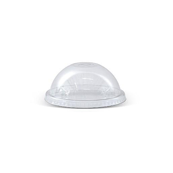 ecoware PET Dome Lid X Slot Fits 98mm Cup (Carton of 1000)