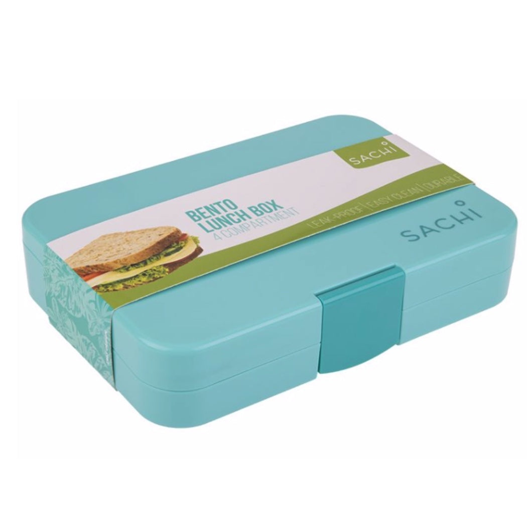 Sachi 4 Compartment Bento Lunch Box - Tropical