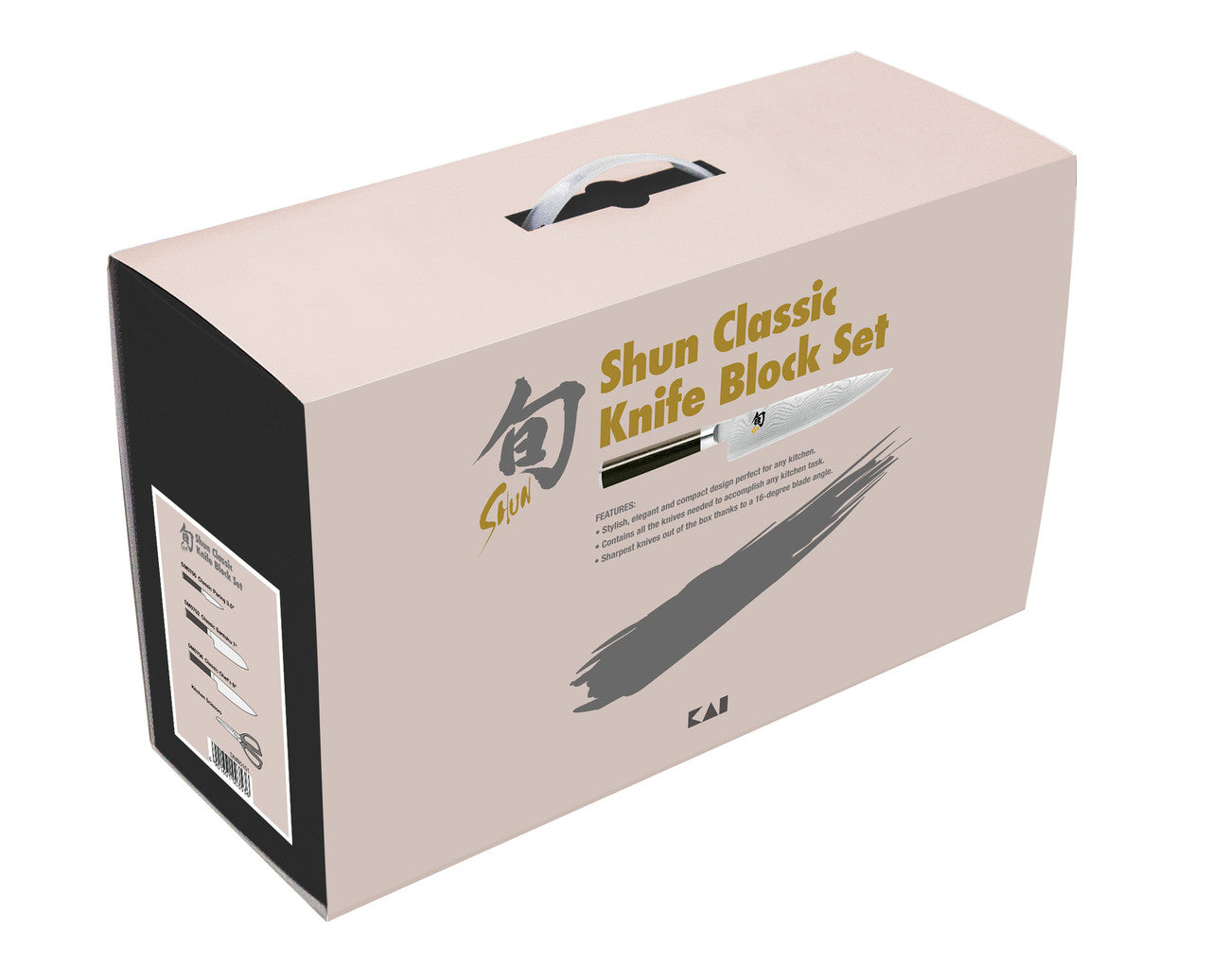 Shun Classic 5 Piece Knife Block Set