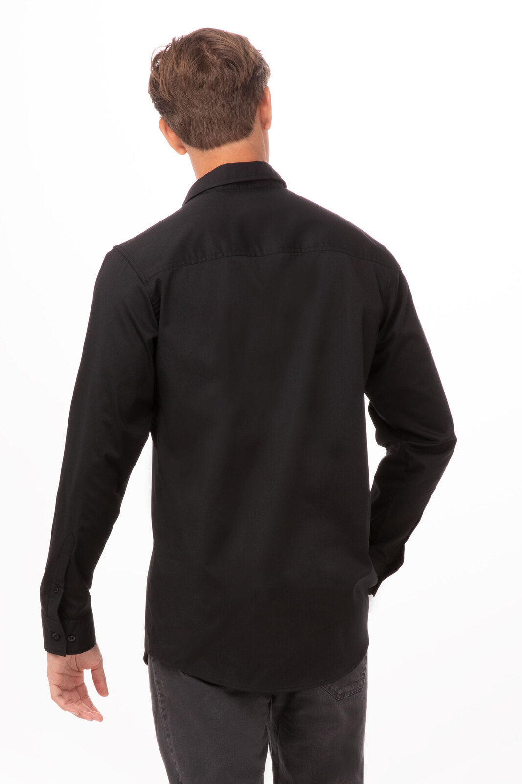 Chef Works Pilot Men's Shirt - Black
