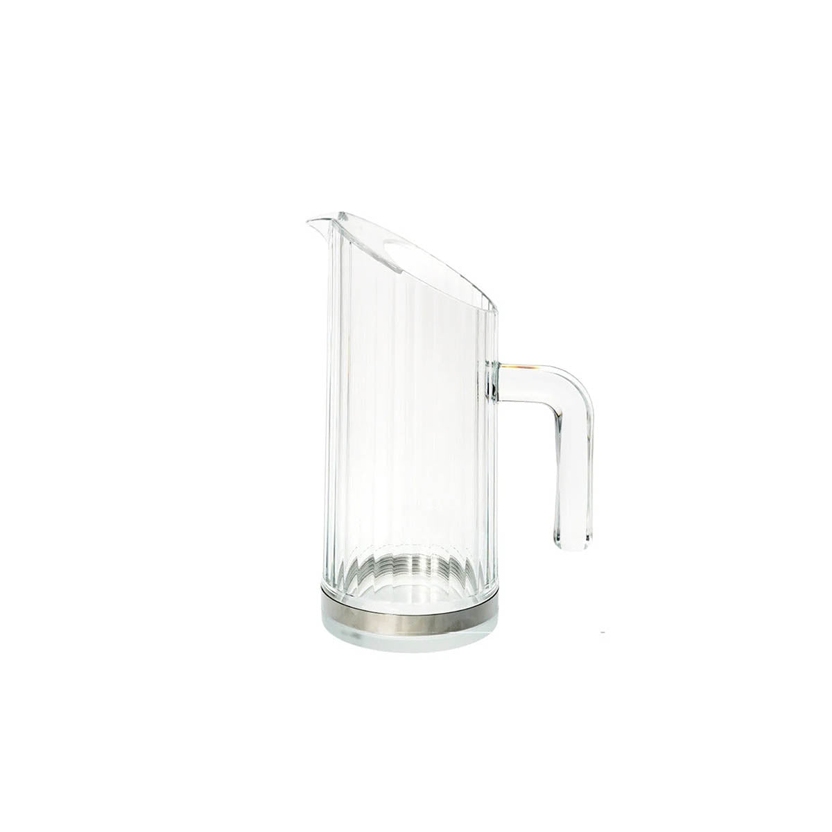 D-Still Bamboo Water Pitcher with Removable Base Polycarbonate 1.0L
