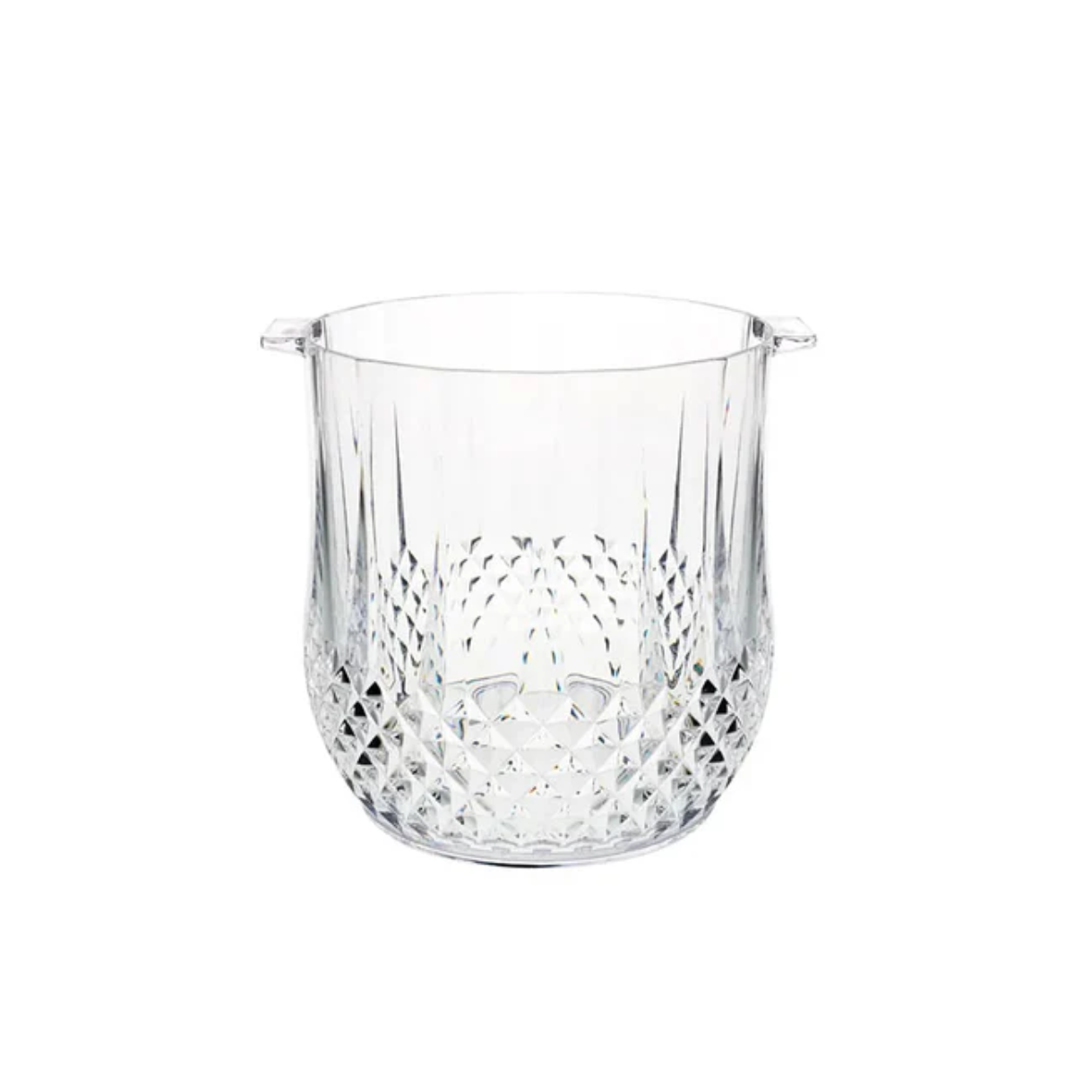 D-Still Cut Crystal Ice Bucket Polycarbonate 5.2L