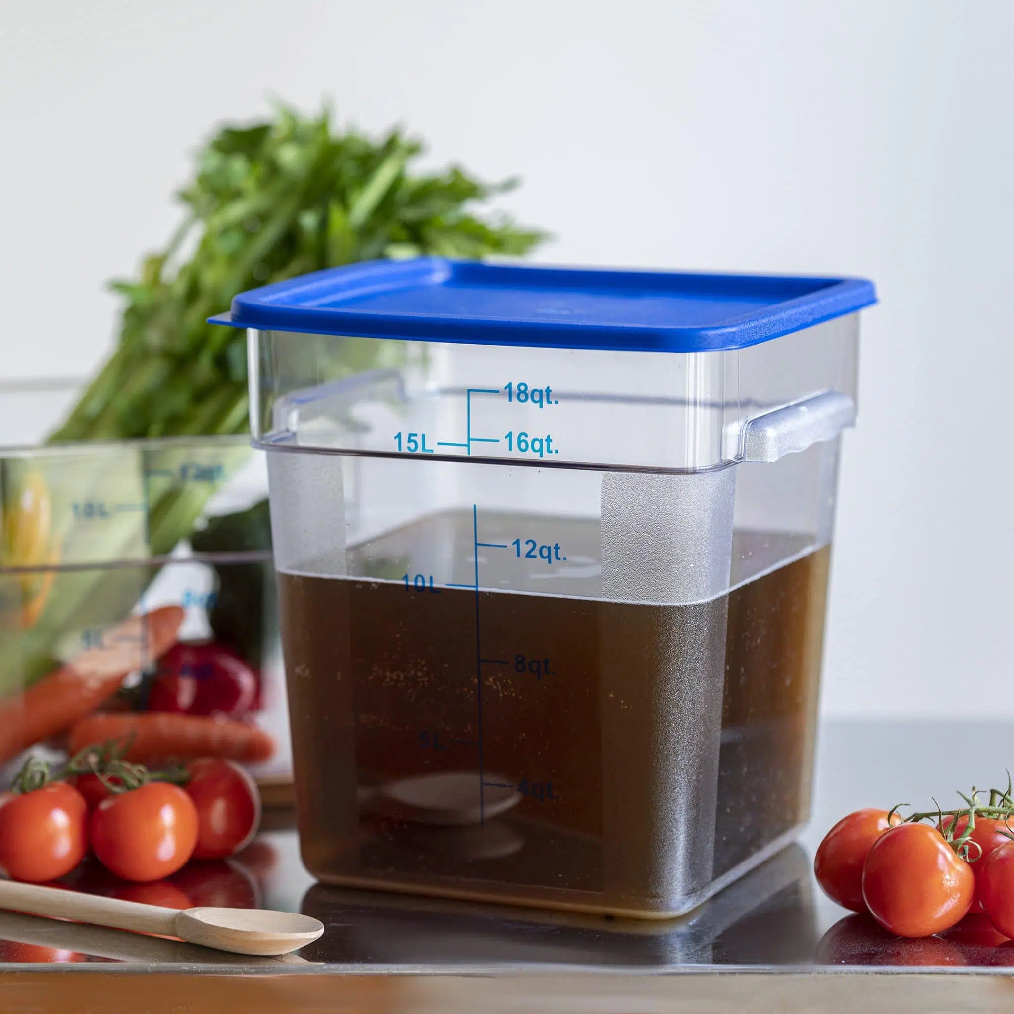 KH Classik Chef 17.2 Litre PC Square Food Storage Container