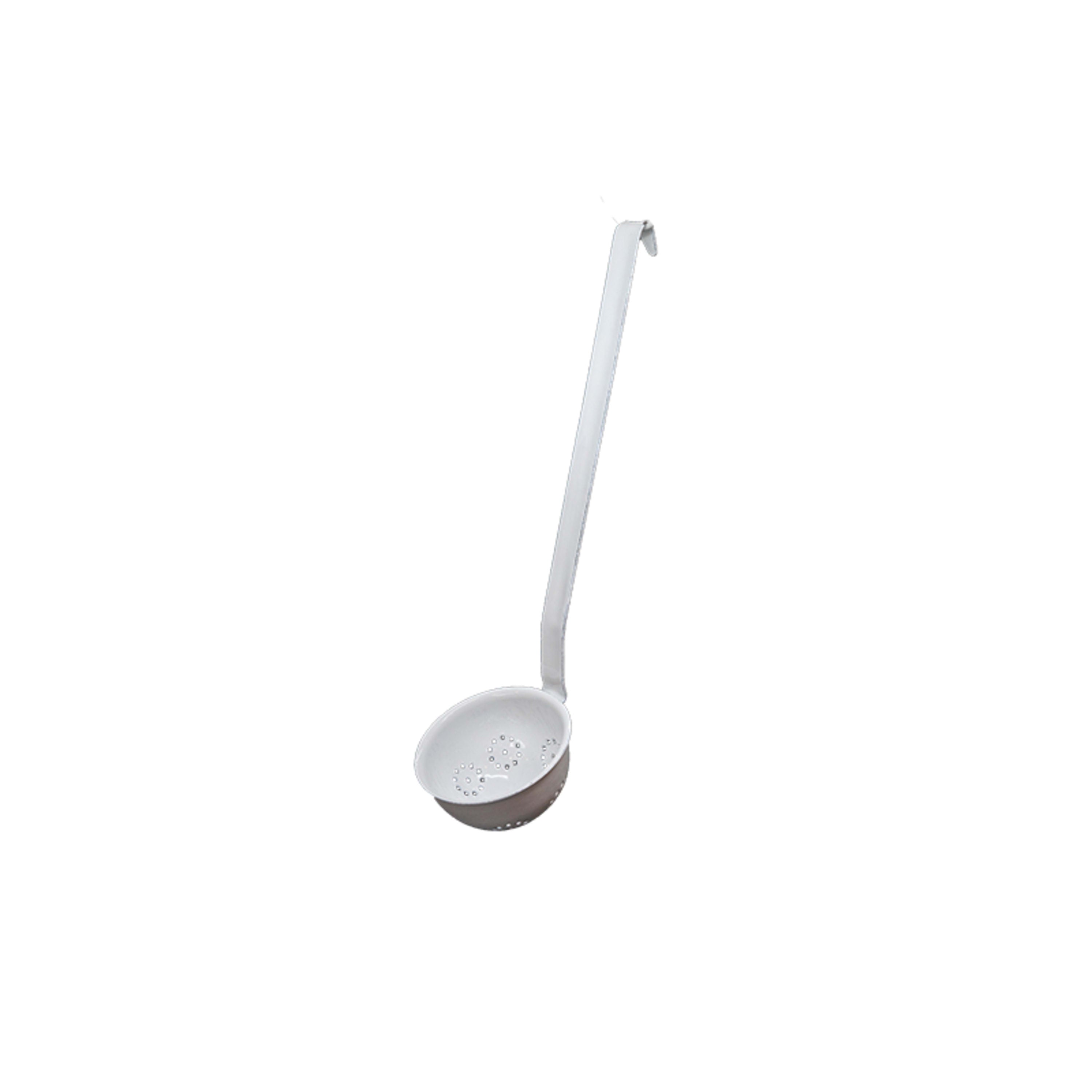 Urban Style Enamelware Deep Skimmer - White