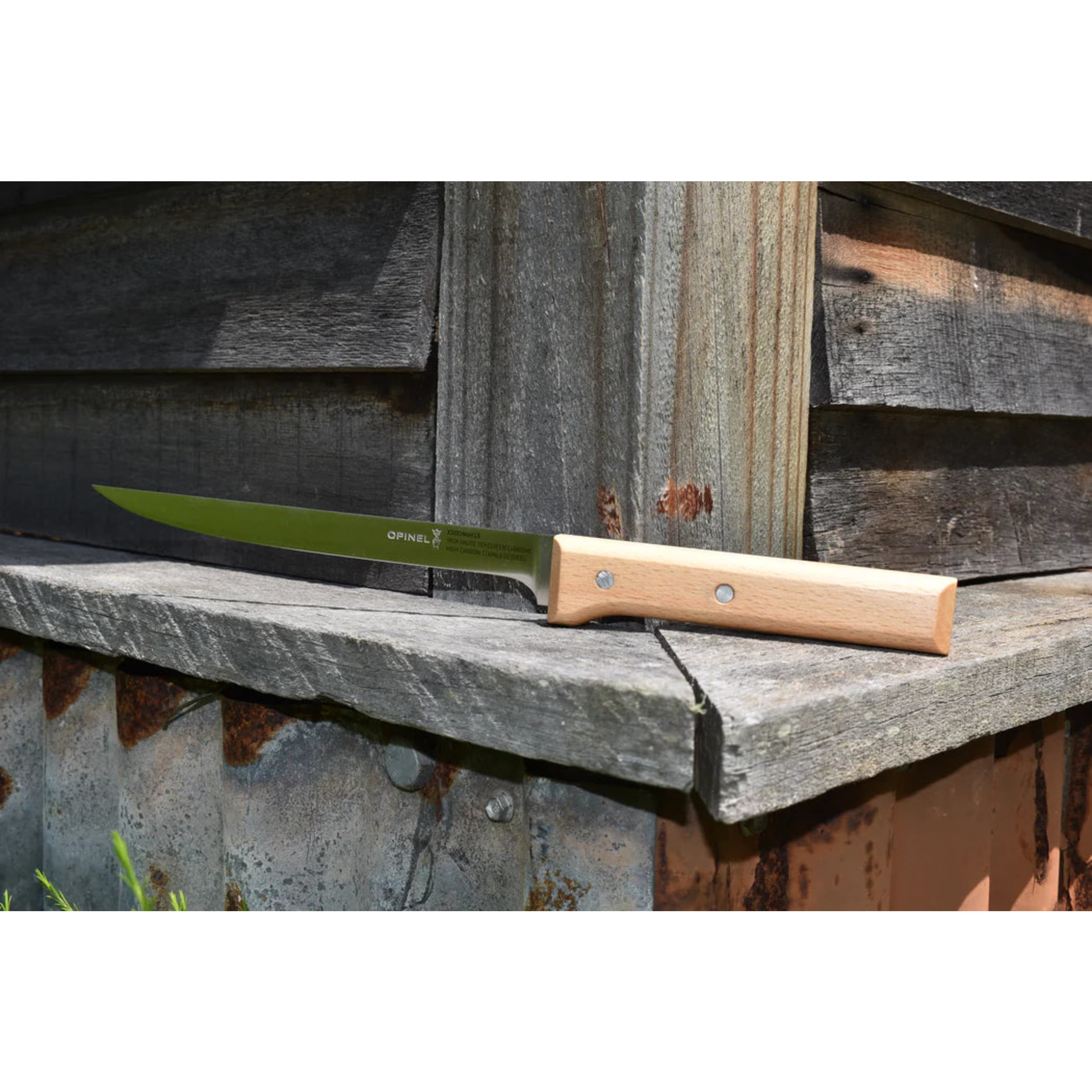Opinel Parallèle No.121 Fillet Knife Beech